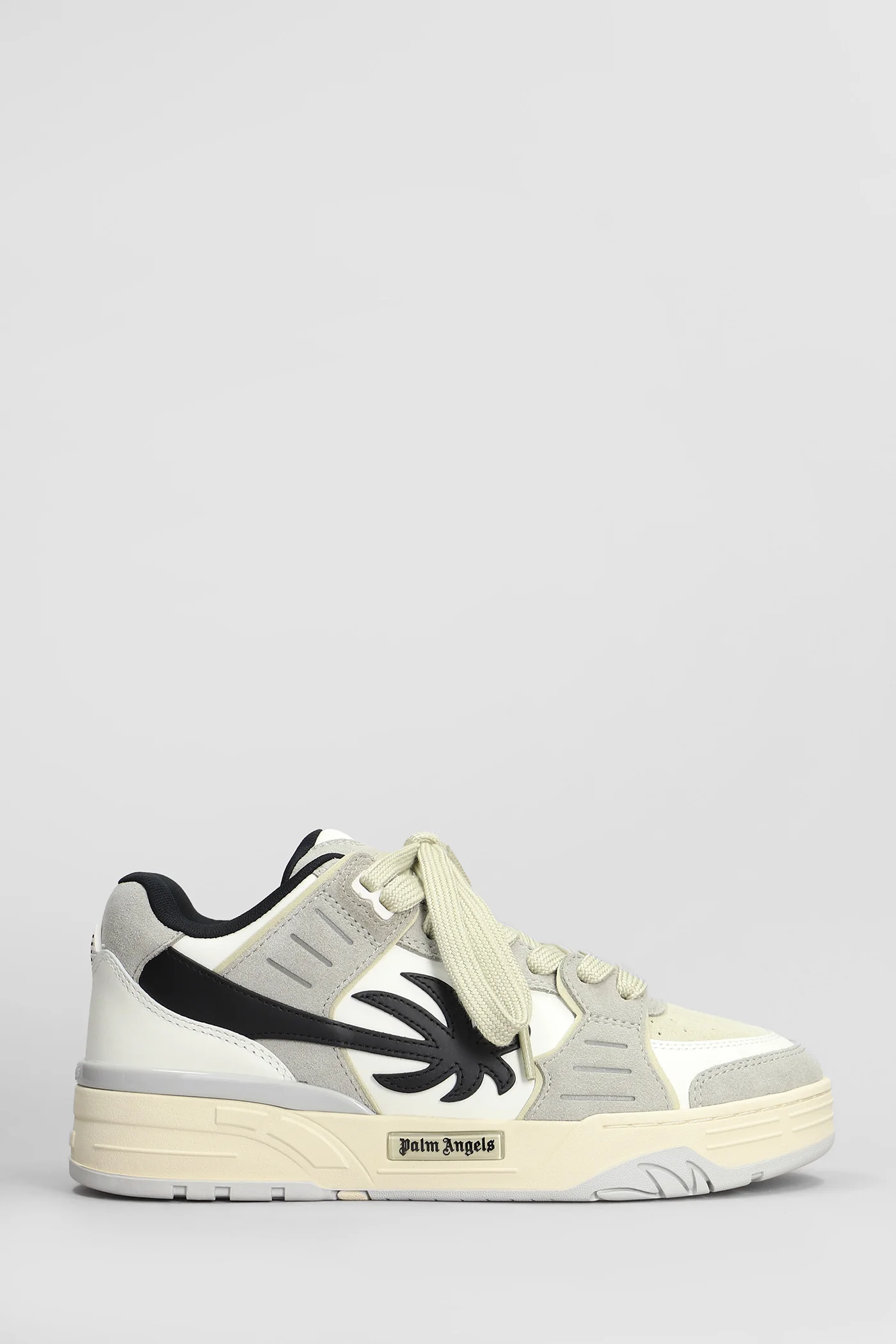 Venice Sneakers in white suede and leather