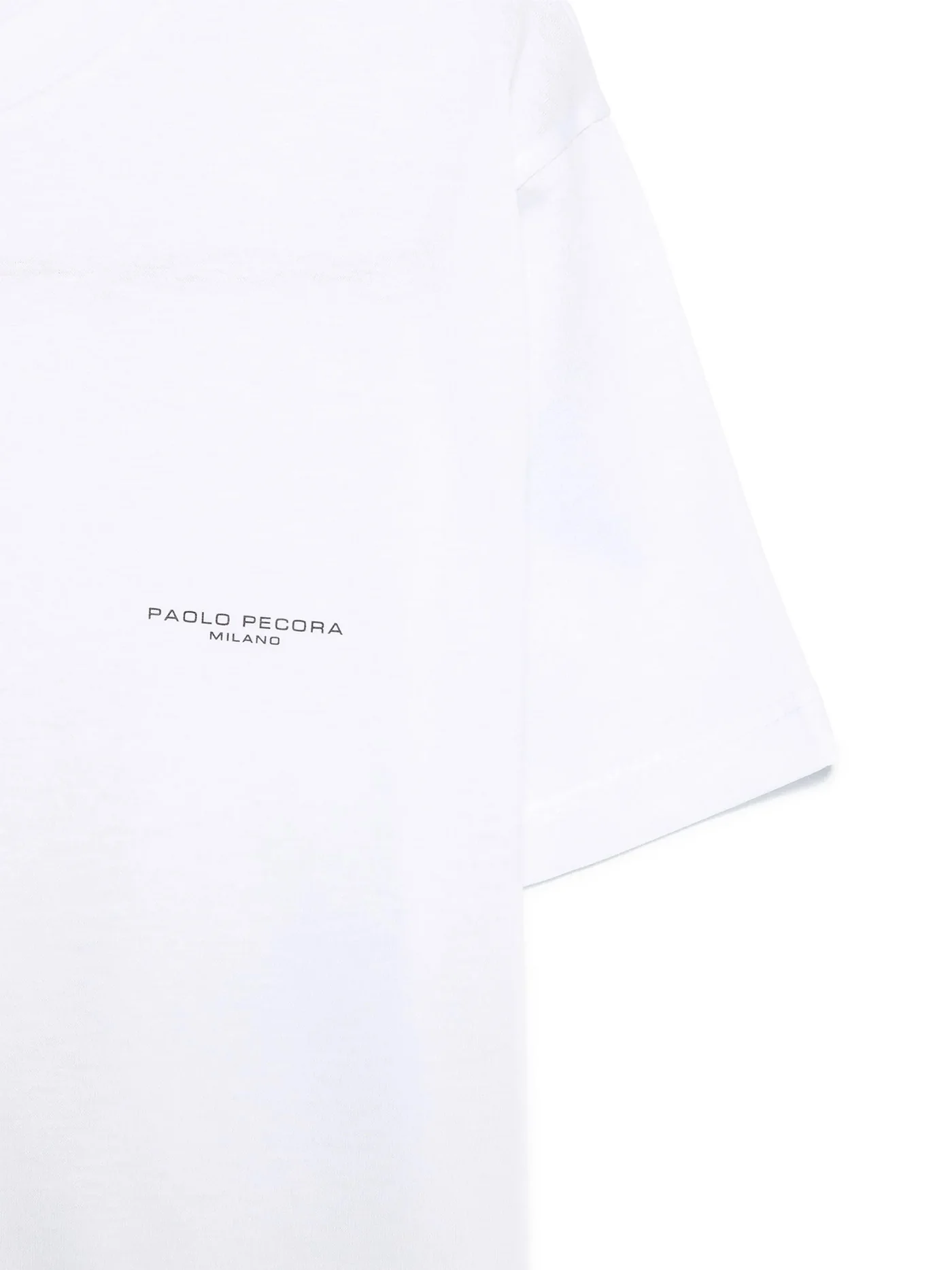 T-Shirt in white cotton - Image 3