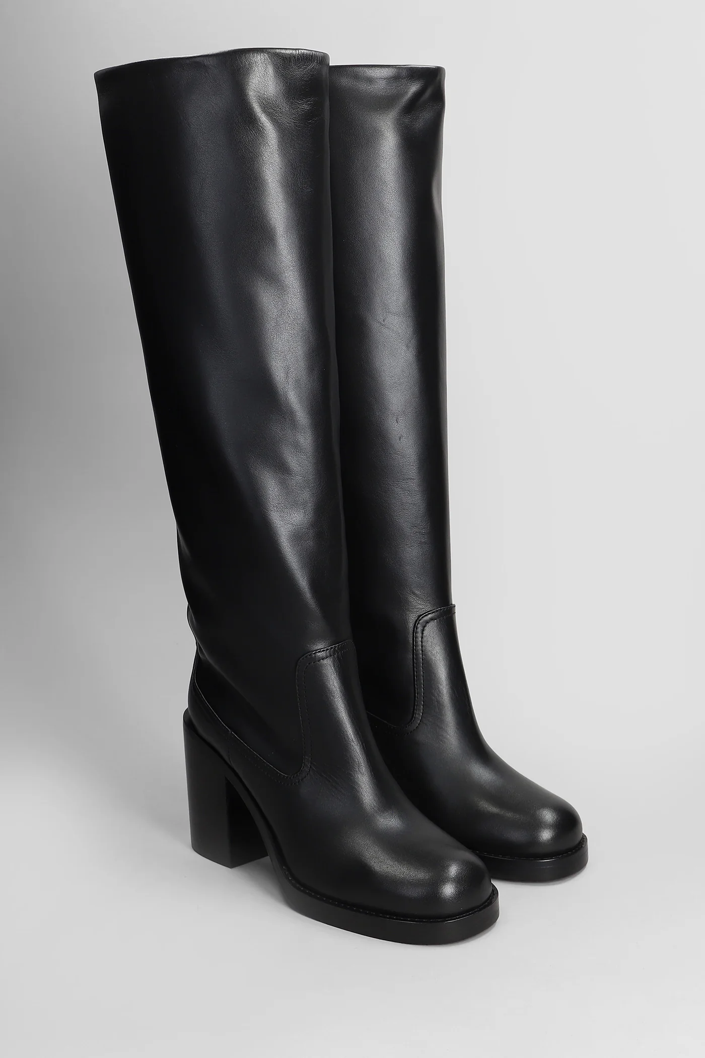 Alexandra Boot High heels boots in black leather - Image 2