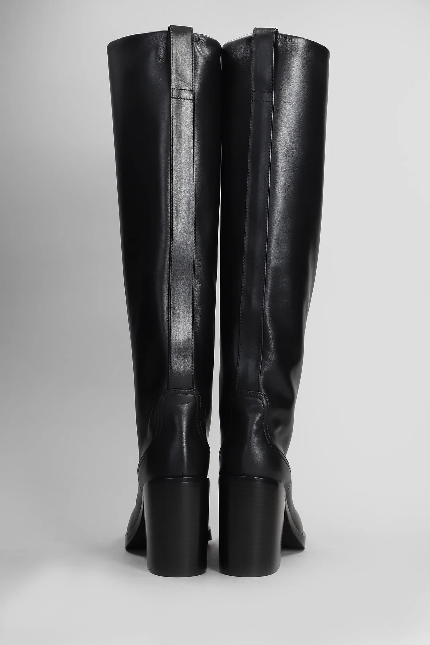 Alexandra Boot High heels boots in black leather - Image 4