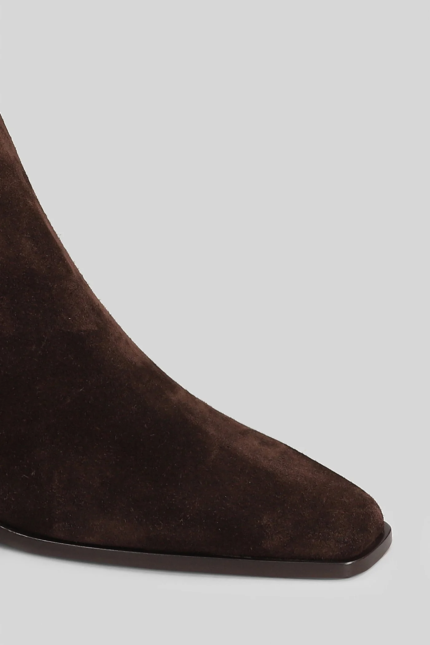 Bettina Ankle 50 texan Ankle boots in brown suede - Image 5