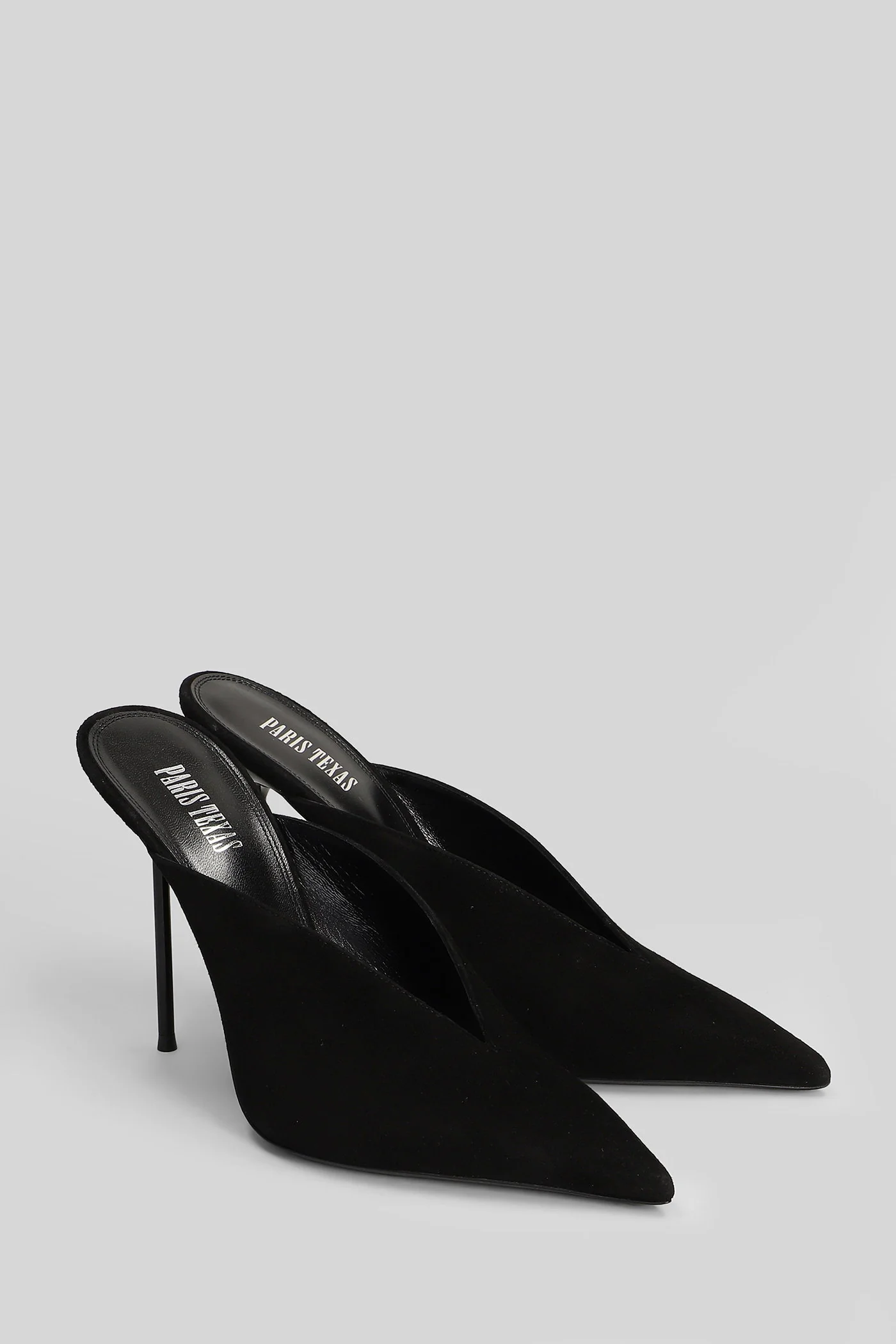 Lidia sabot in black suede - Image 2
