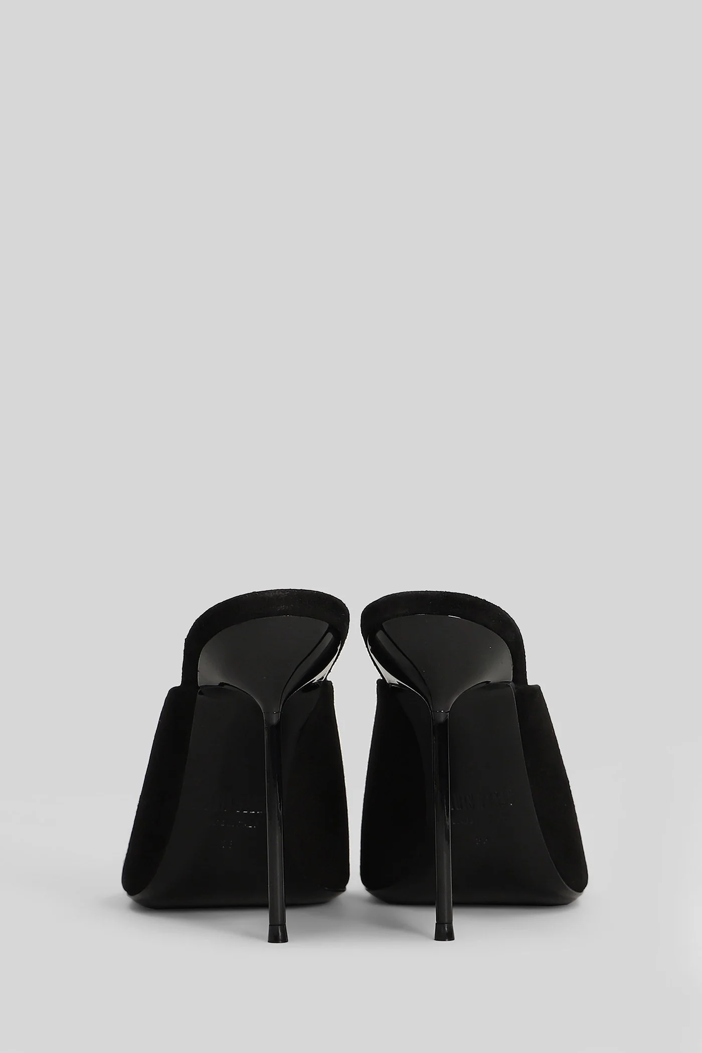 Lidia sabot in black suede - Image 4