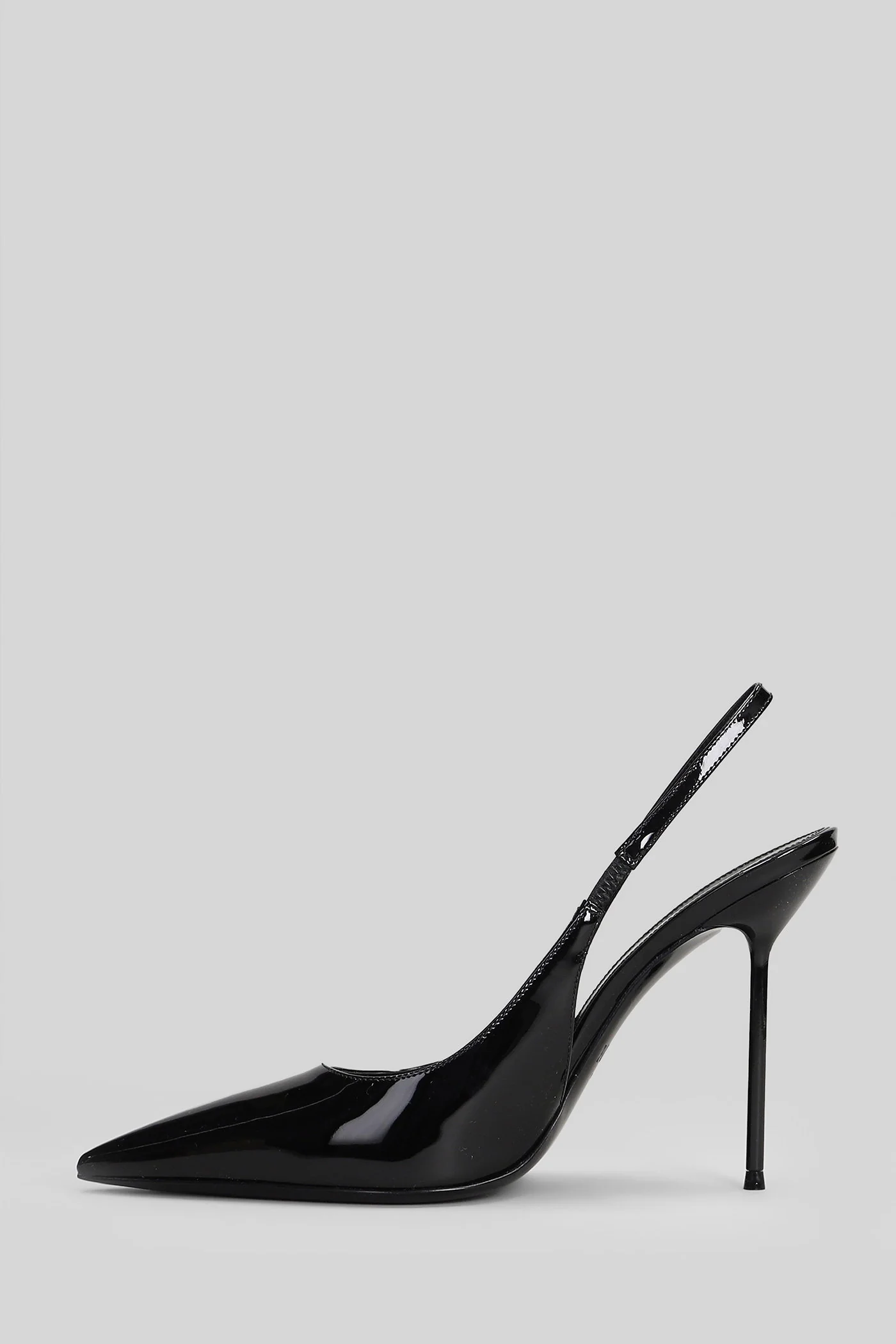 Lidia Slingback Pumps in black patent leather - Image 3