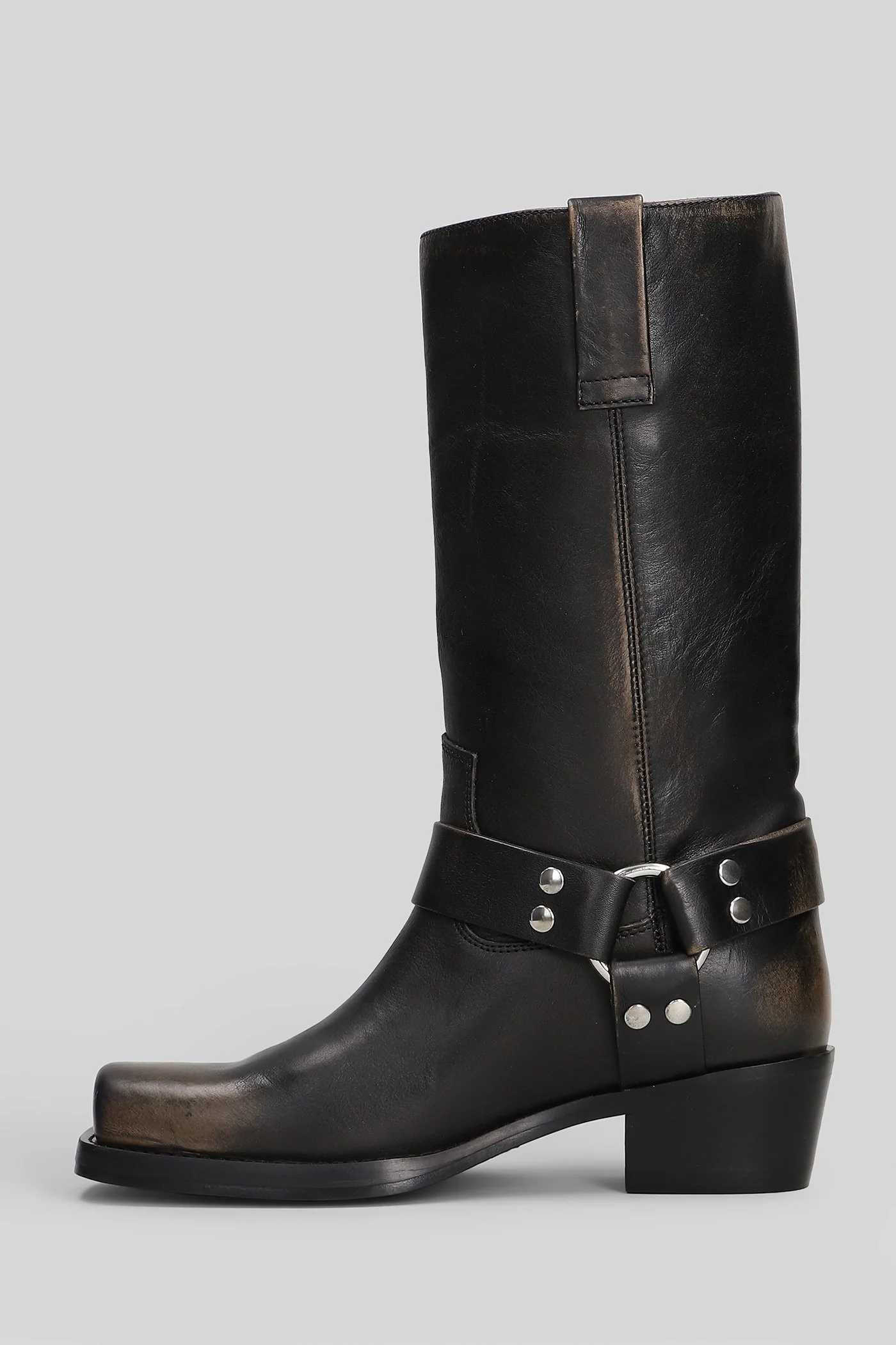 Roxy Boot low heels Ankle boots in black leather - Image 13