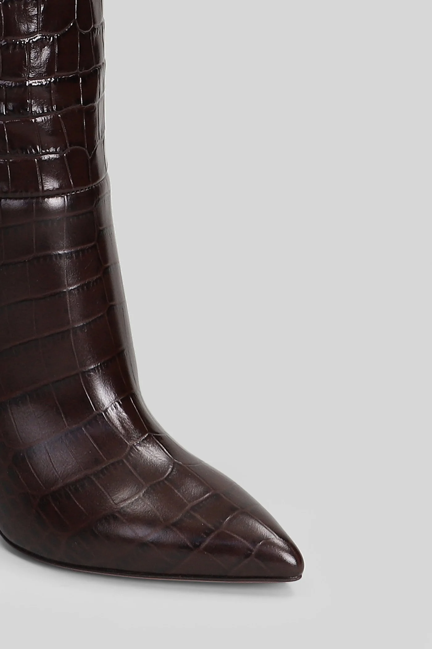 Stiletto Boot 85 High heels boots in brown leather - Image 5