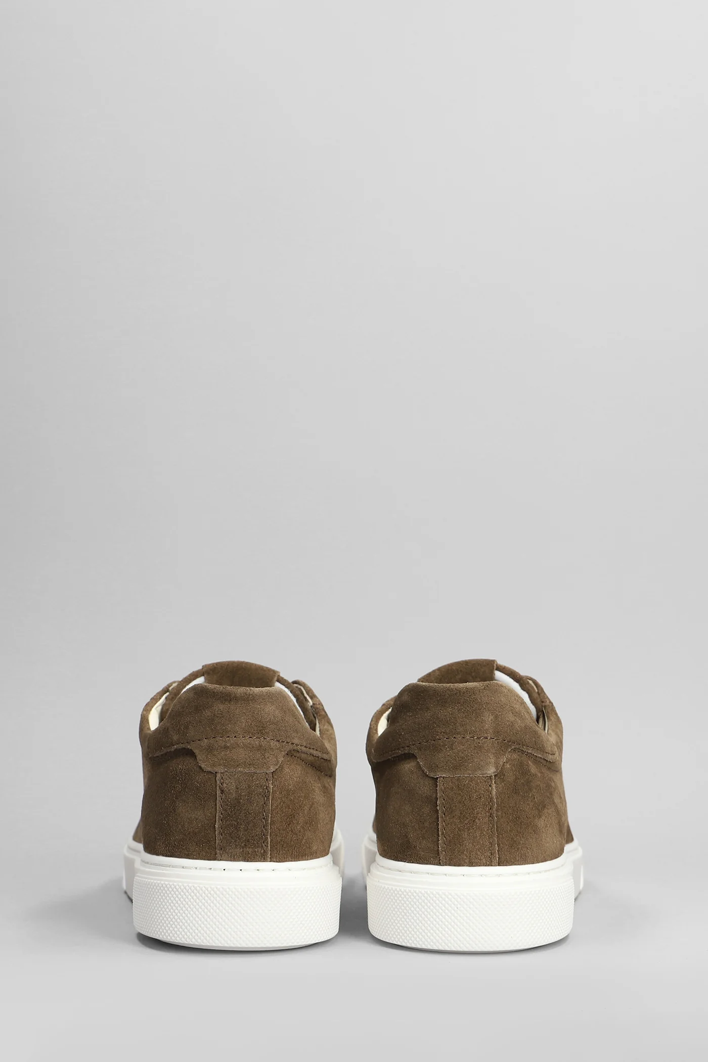 Sneakers in brown suede - Image 4