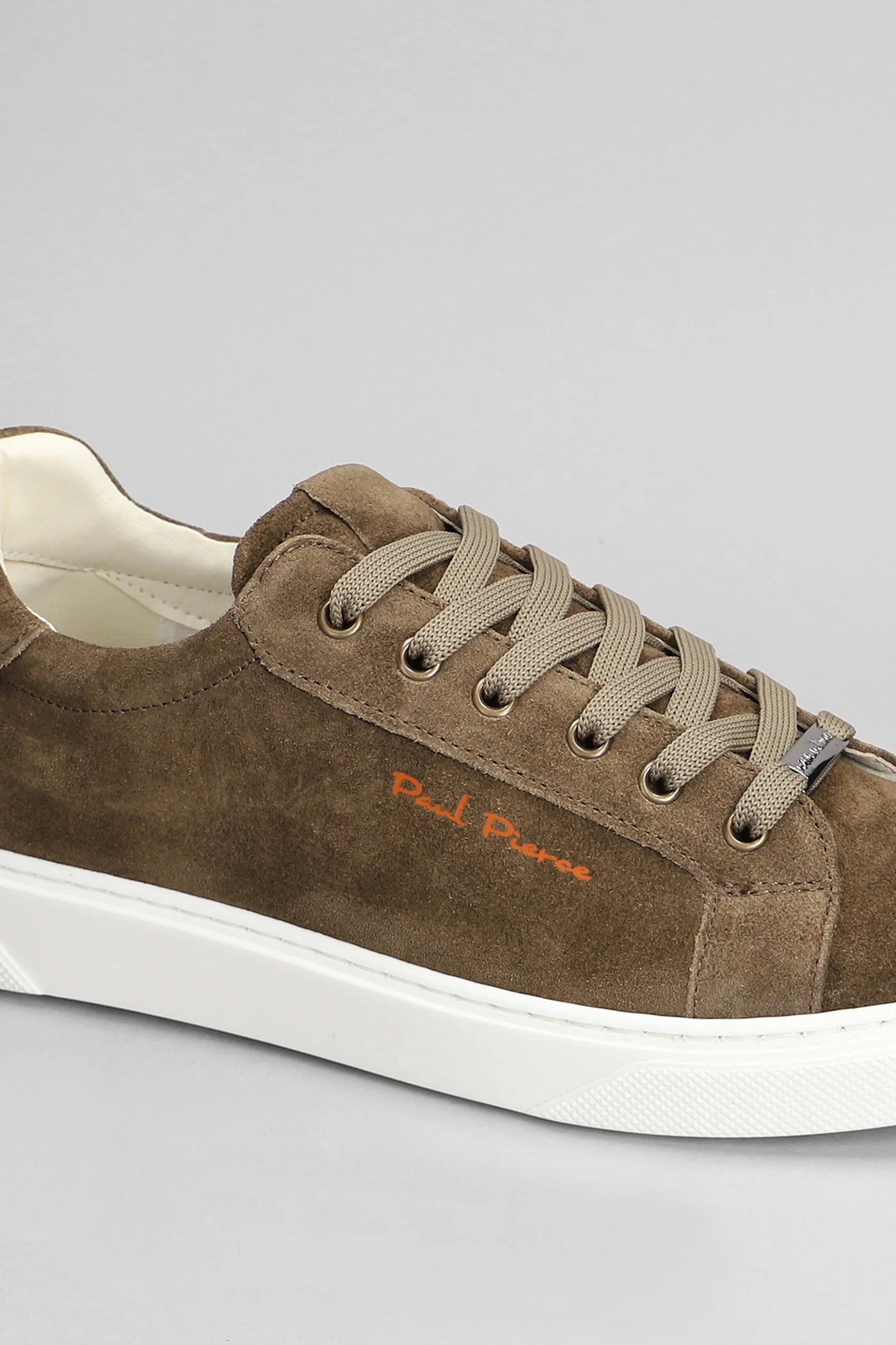 Sneakers in brown suede - Image 5