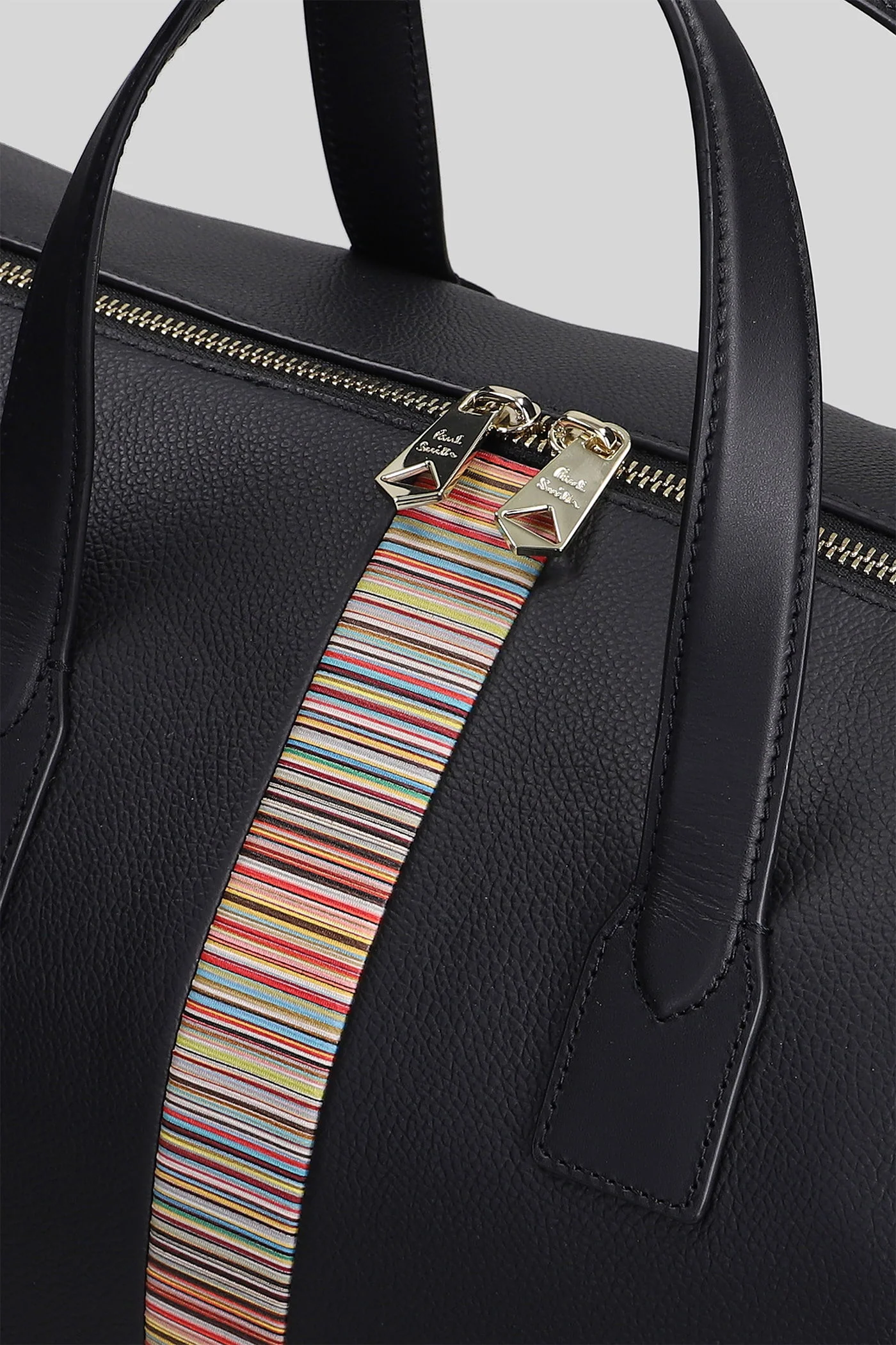 Bag day holdall Hand bag in black leather - Image 4