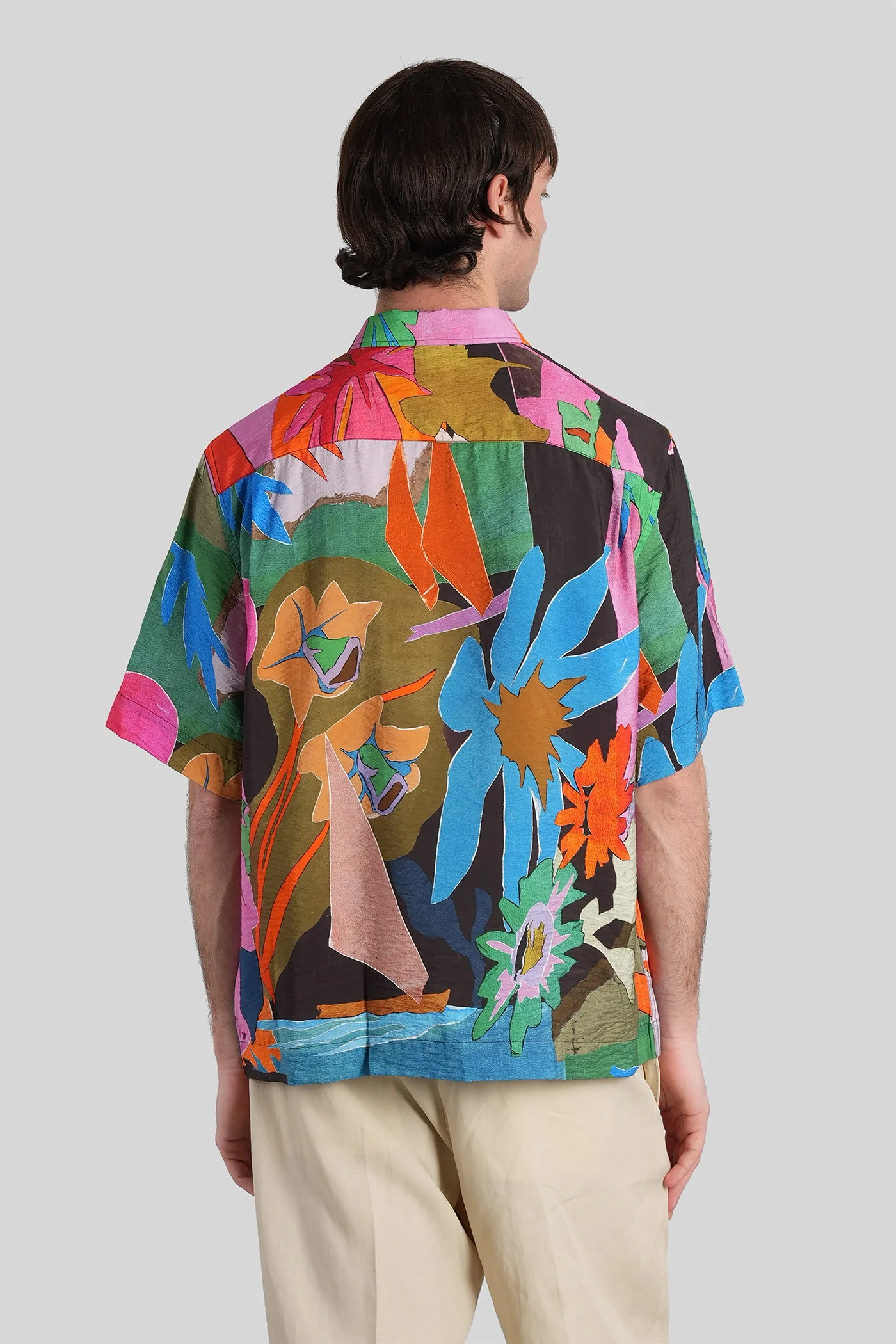 Shirt in multicolor viscose - Image 3