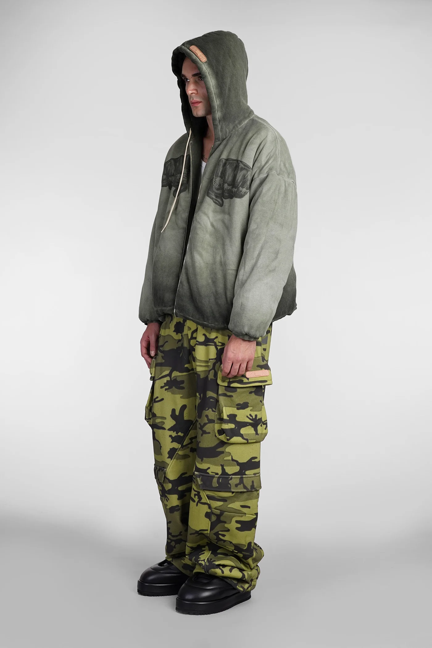 Dome one love Casual jacket in green cotton - Image 2
