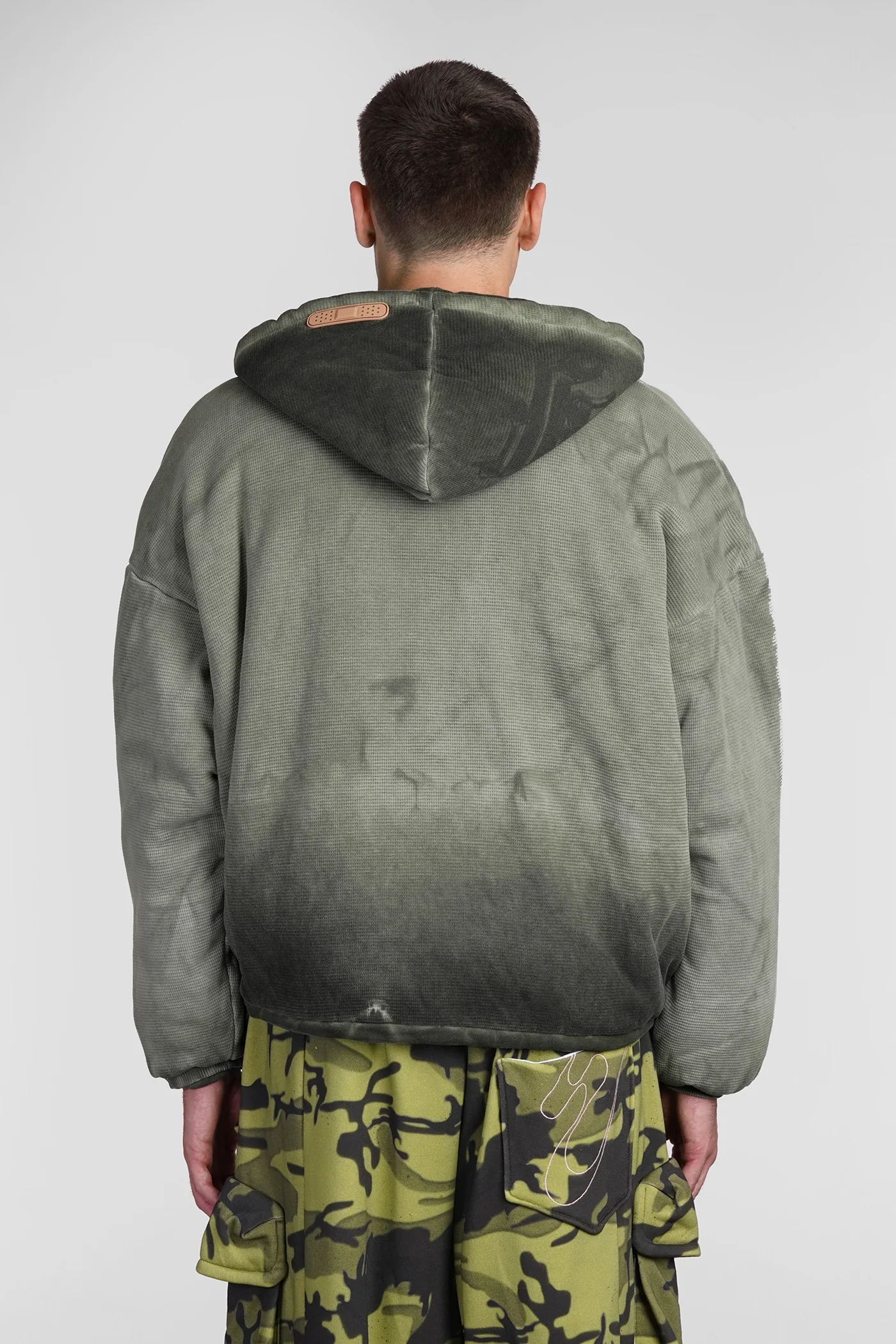 Dome one love Casual jacket in green cotton - Image 3