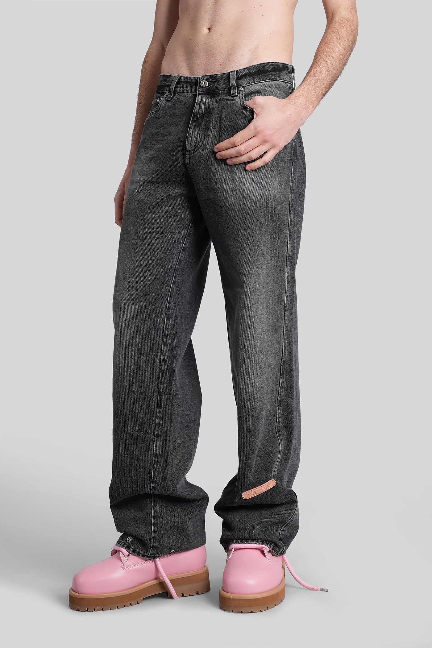 Rich kid Jeans in black denim - Image 4
