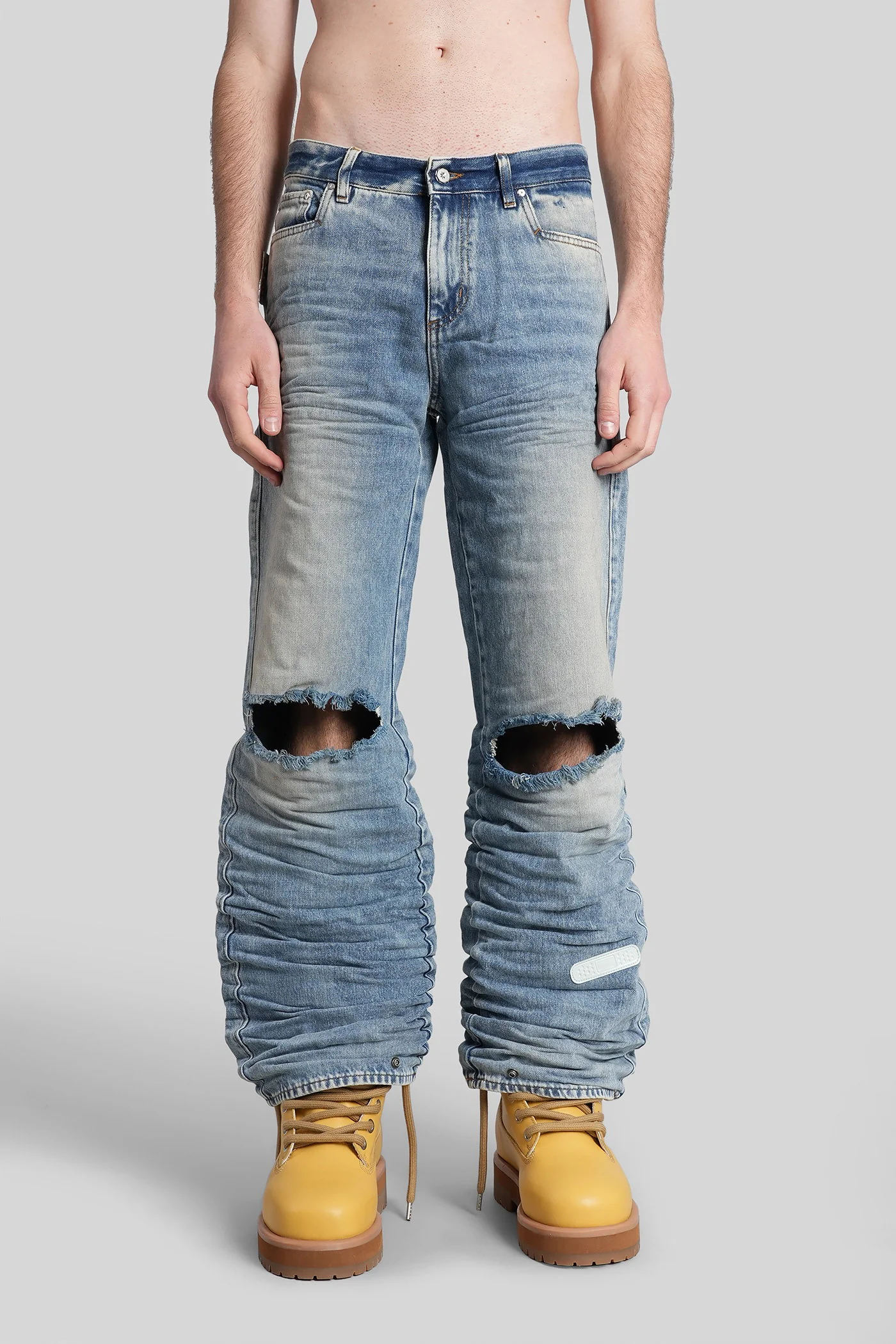 Rich kid Jeans in blue denim