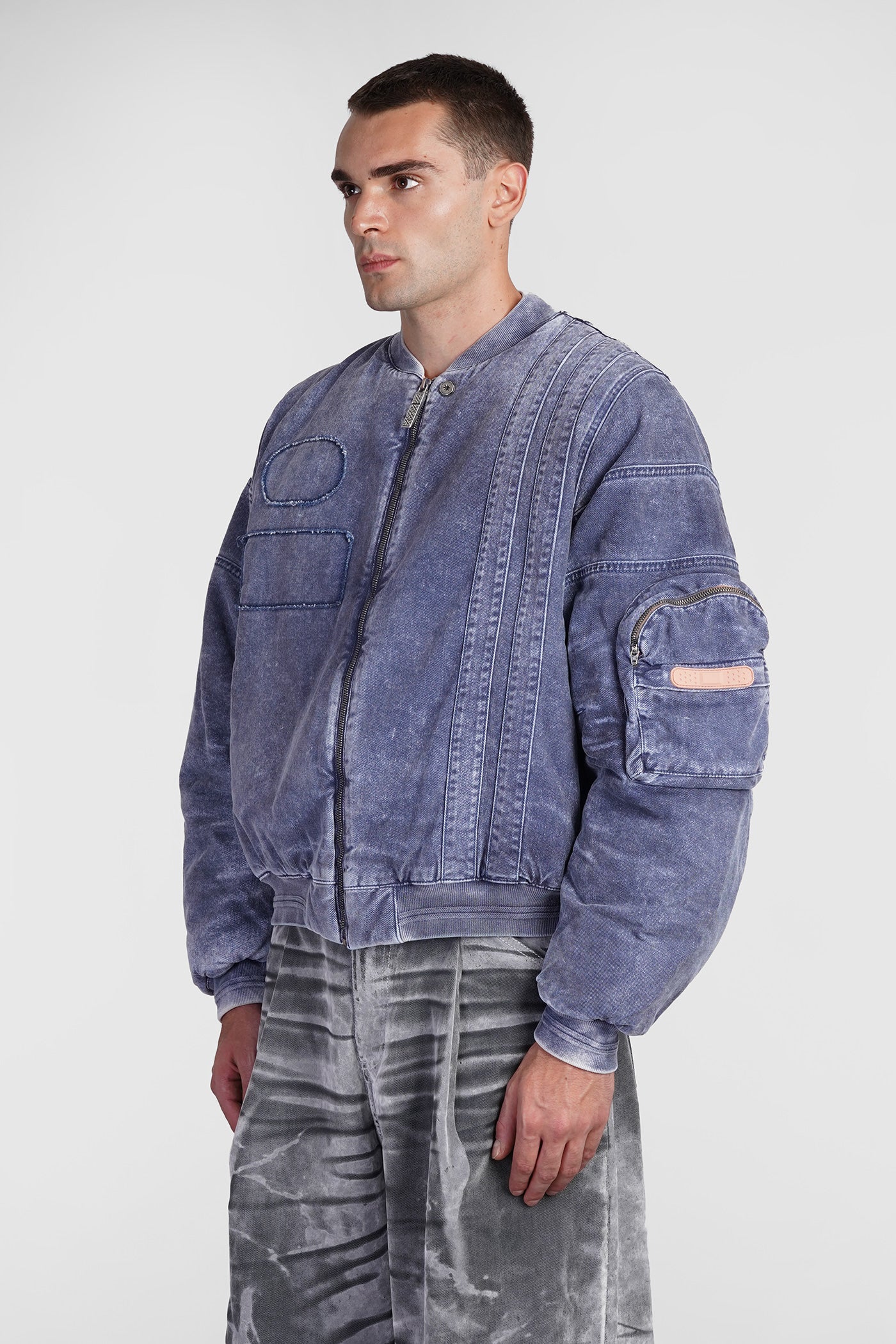 Ryan Denim Jackets in blue cotton - Image 4