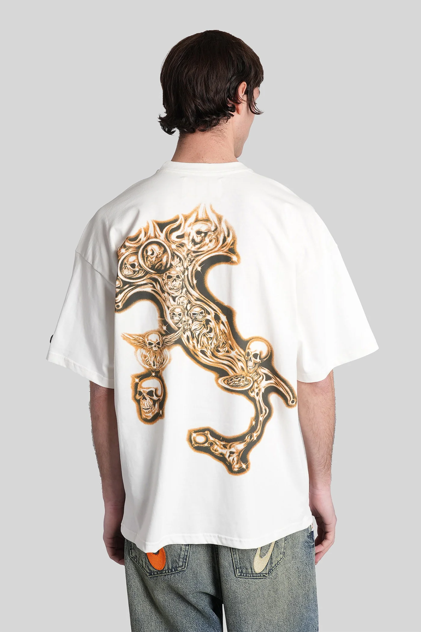 The boy T-Shirt in white cotton - Image 3