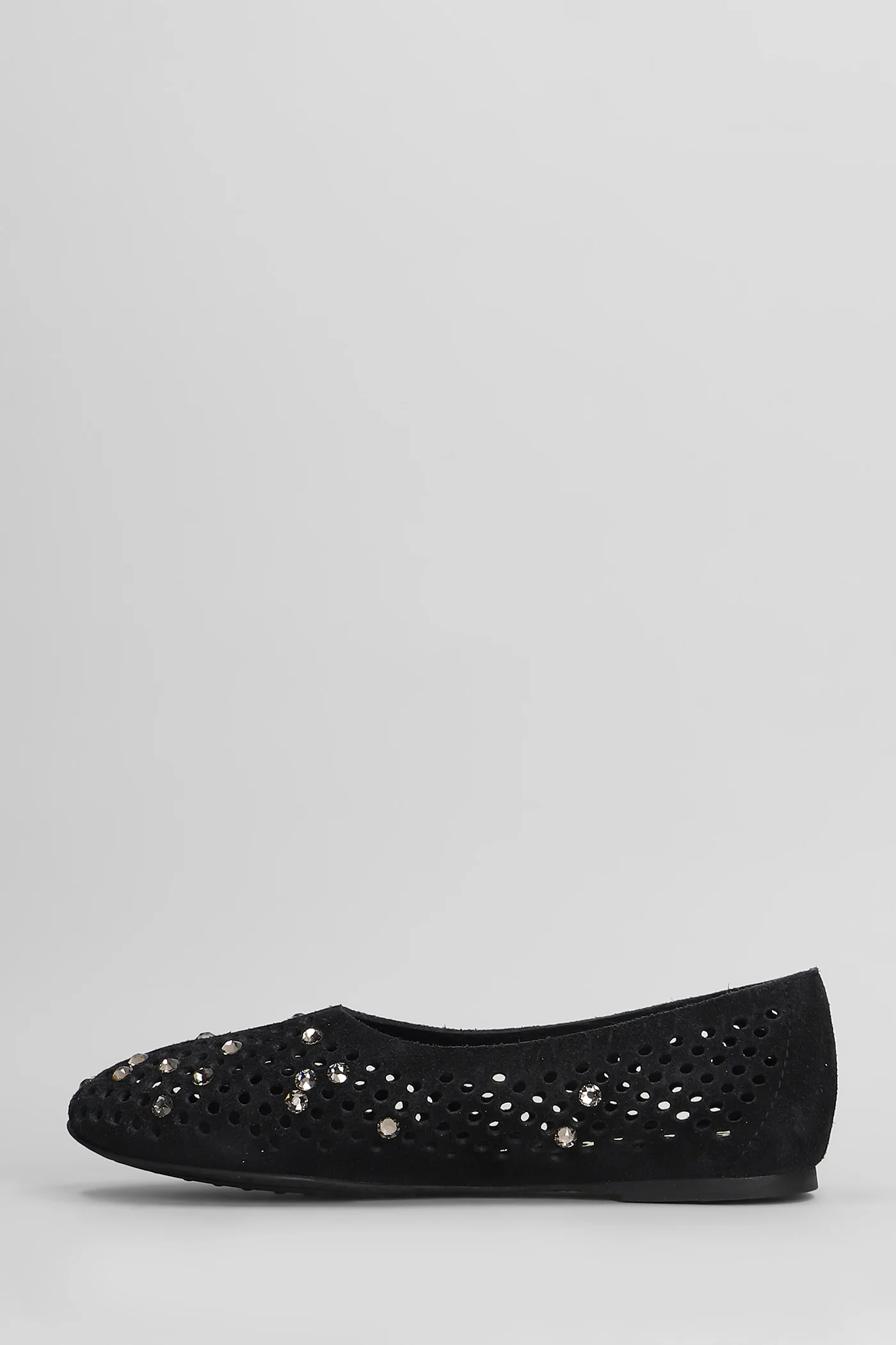 Ariane Ballet flats in black suede - Image 3