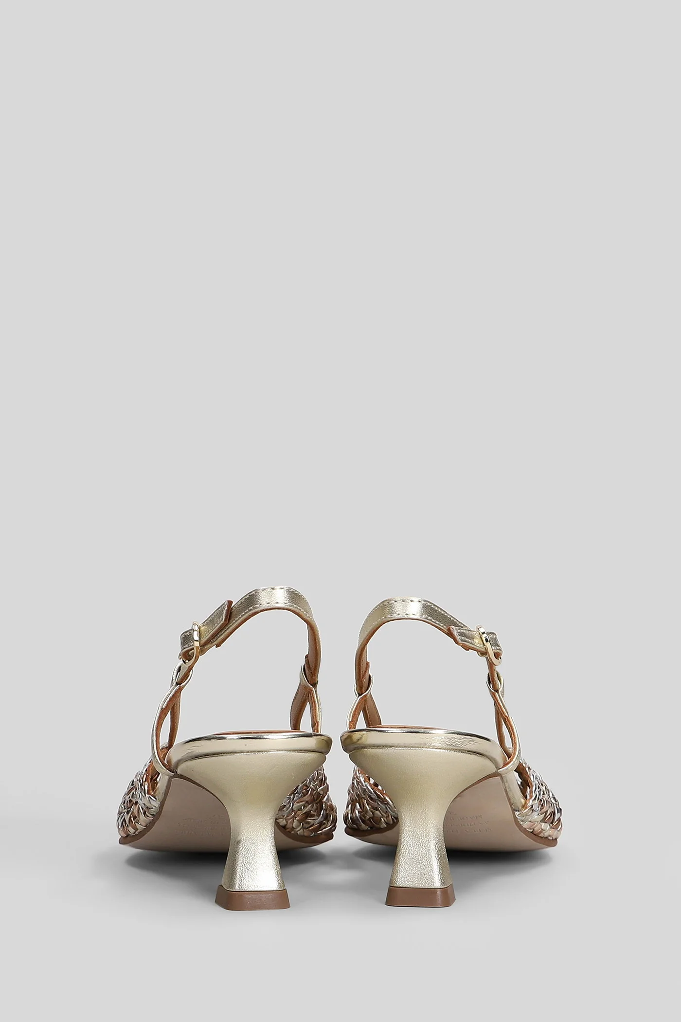 Pumps in multicolor leather - Image 4