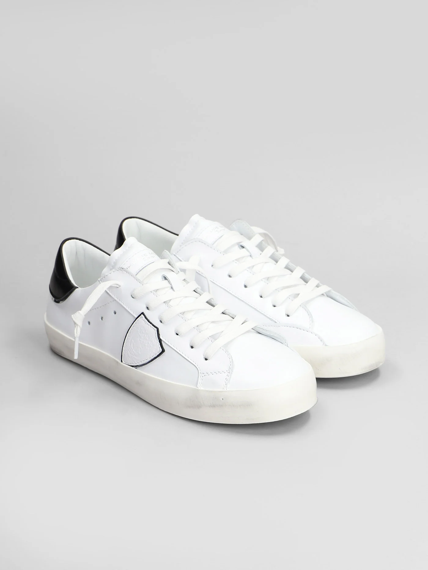 Prsx Low Sneakers in white leather - Image 2