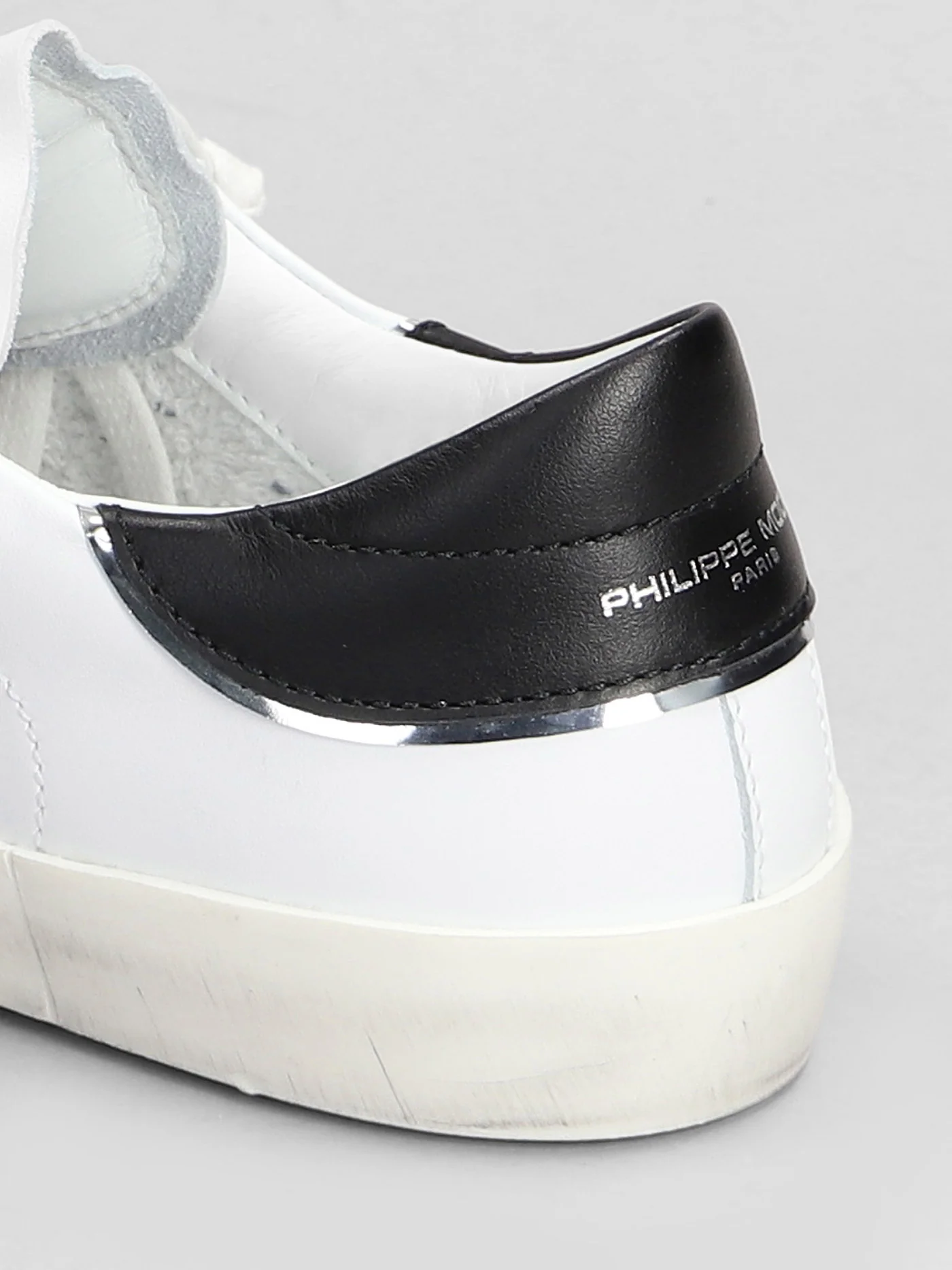Prsx Low Sneakers in white leather - Image 5