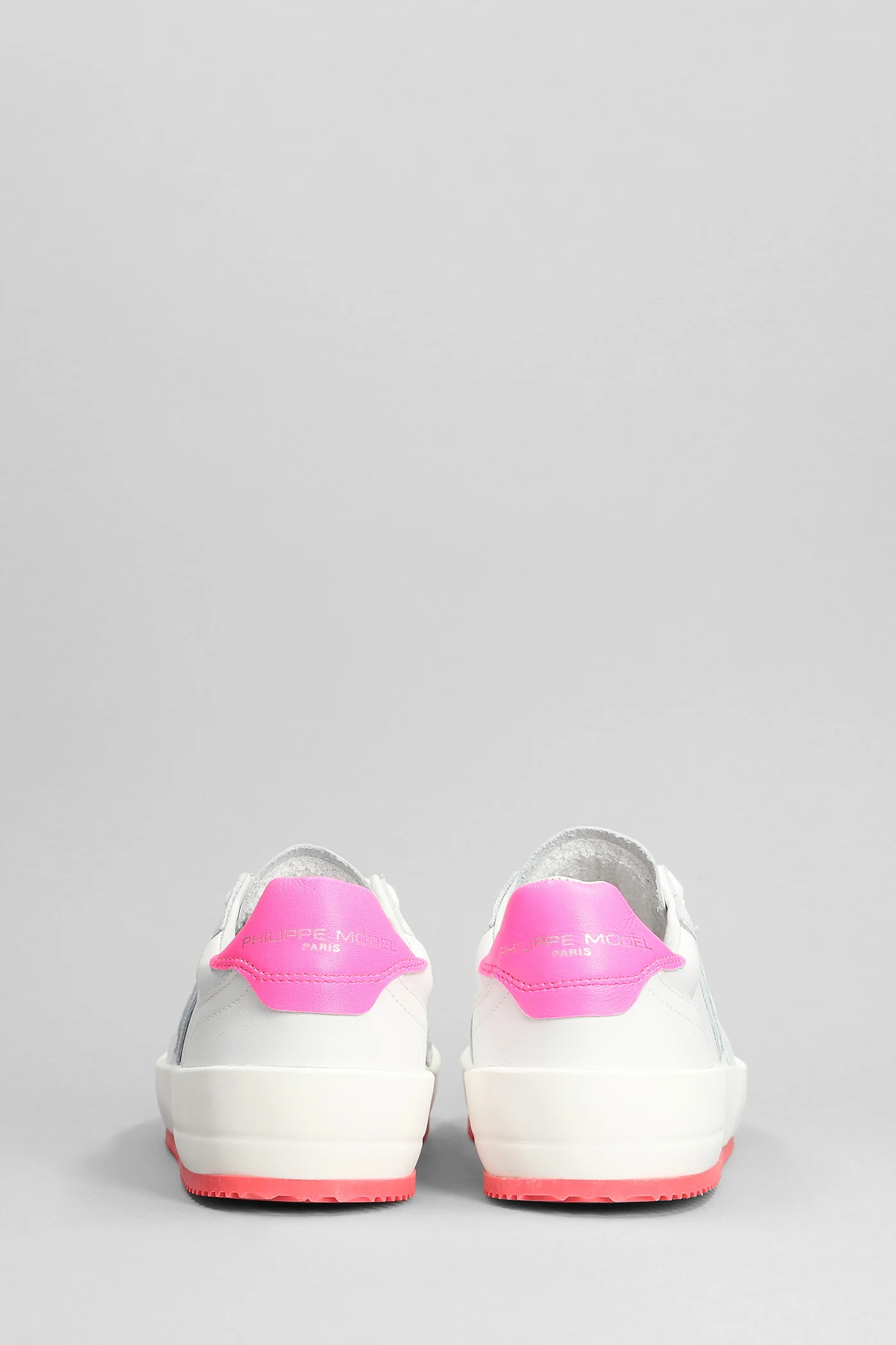 Nice Low Sneakers in white leather - Image 4