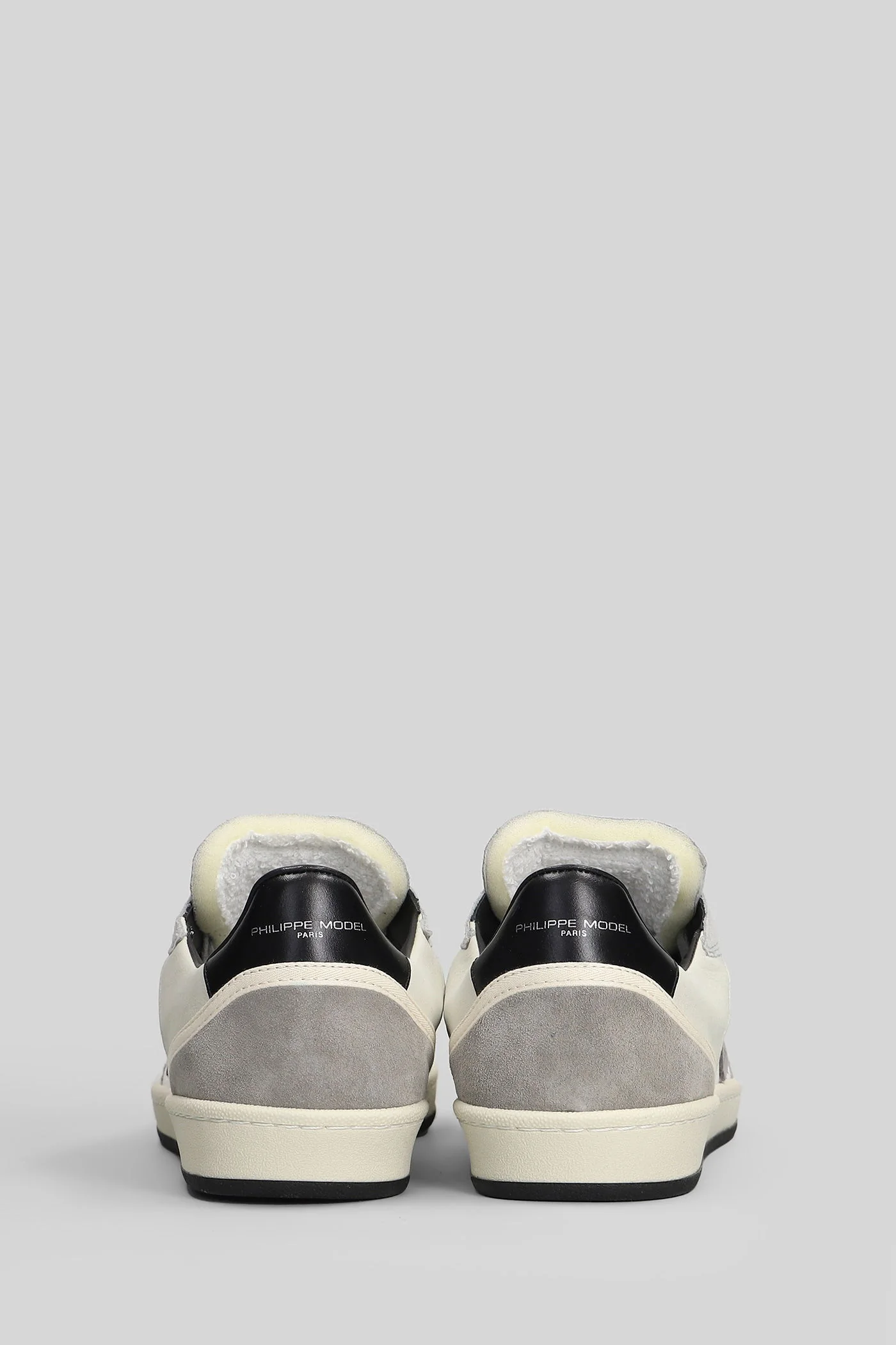 Pgal Low Sneakers in white leather - Image 4