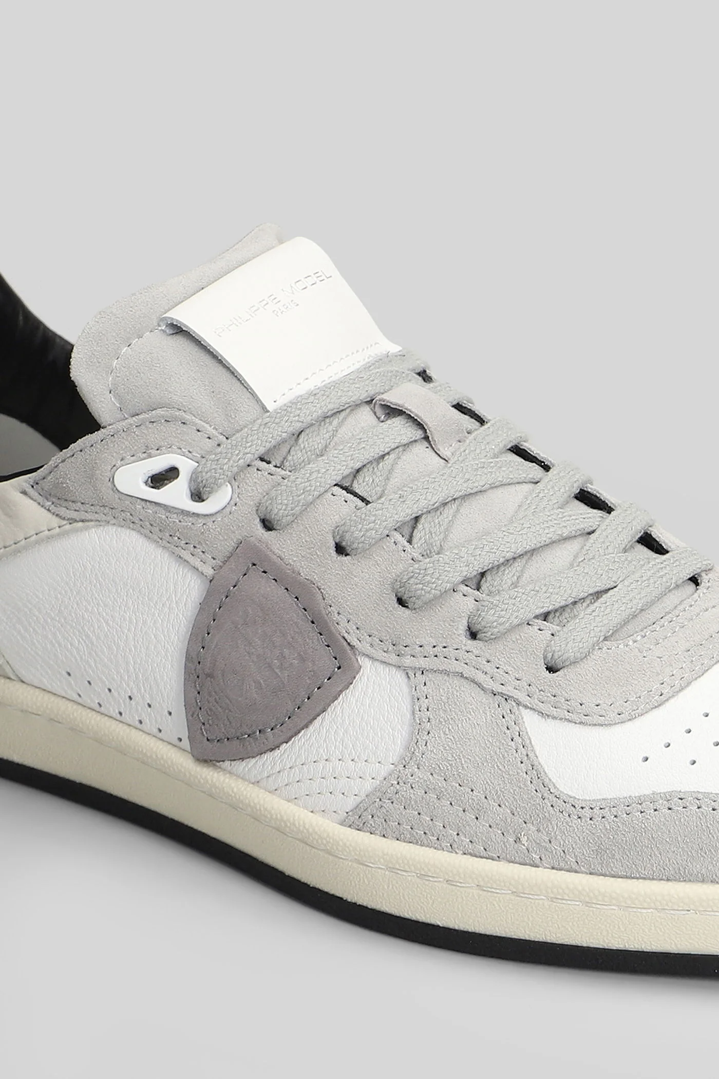 Pgal Low Sneakers in white leather - Image 5