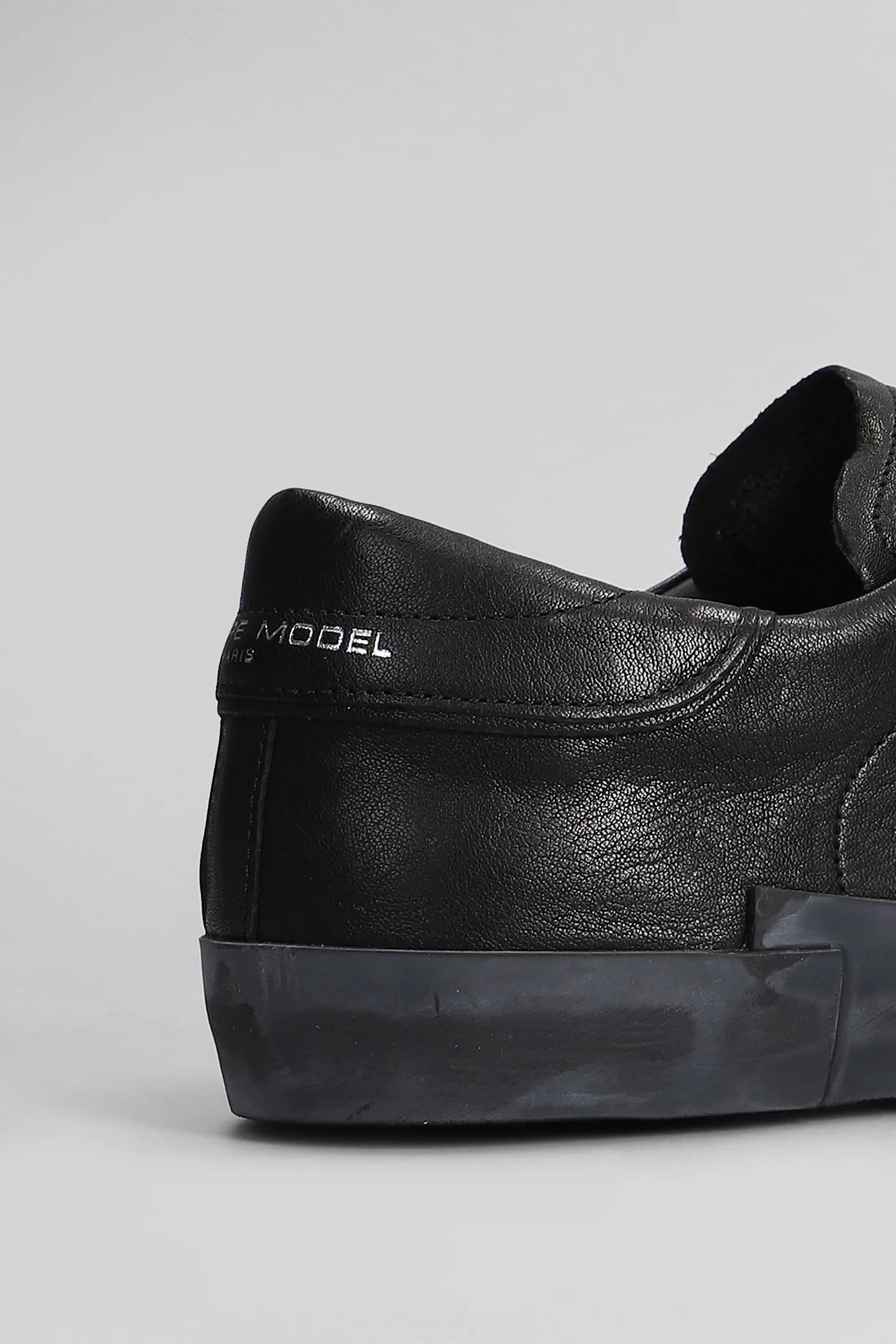 Prsx Low Sneakers in black leather - Image 5