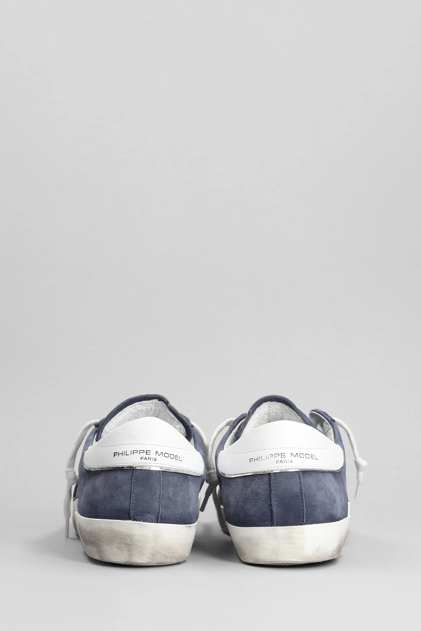 Prsx Low Sneakers in blue nubuck - Image 4