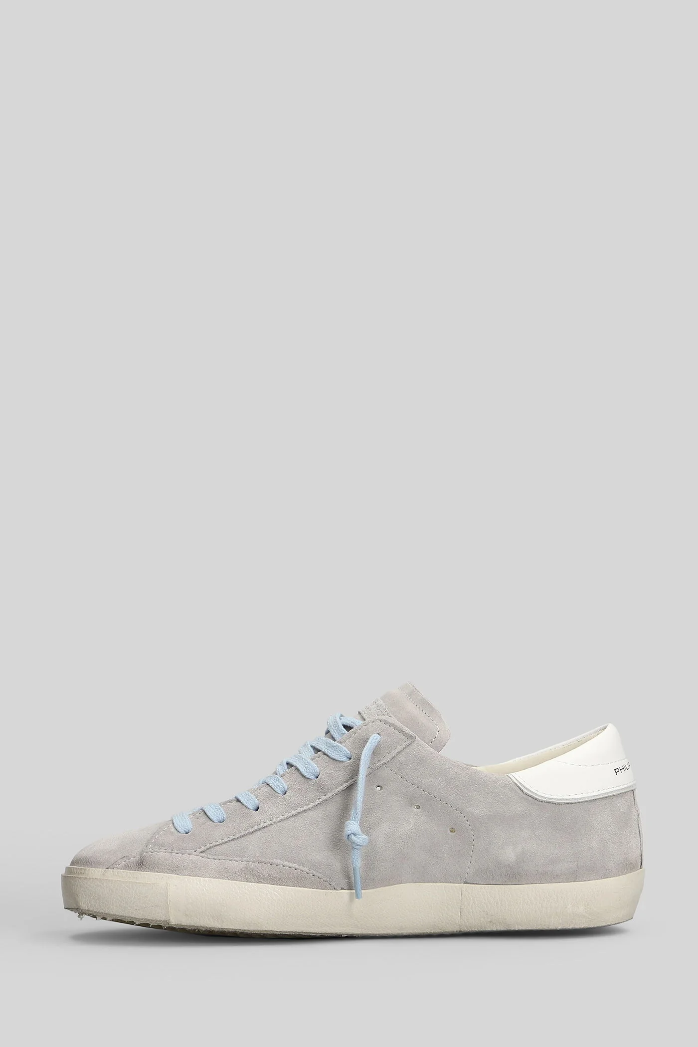 Prsx Low Sneakers in grey suede - Image 3