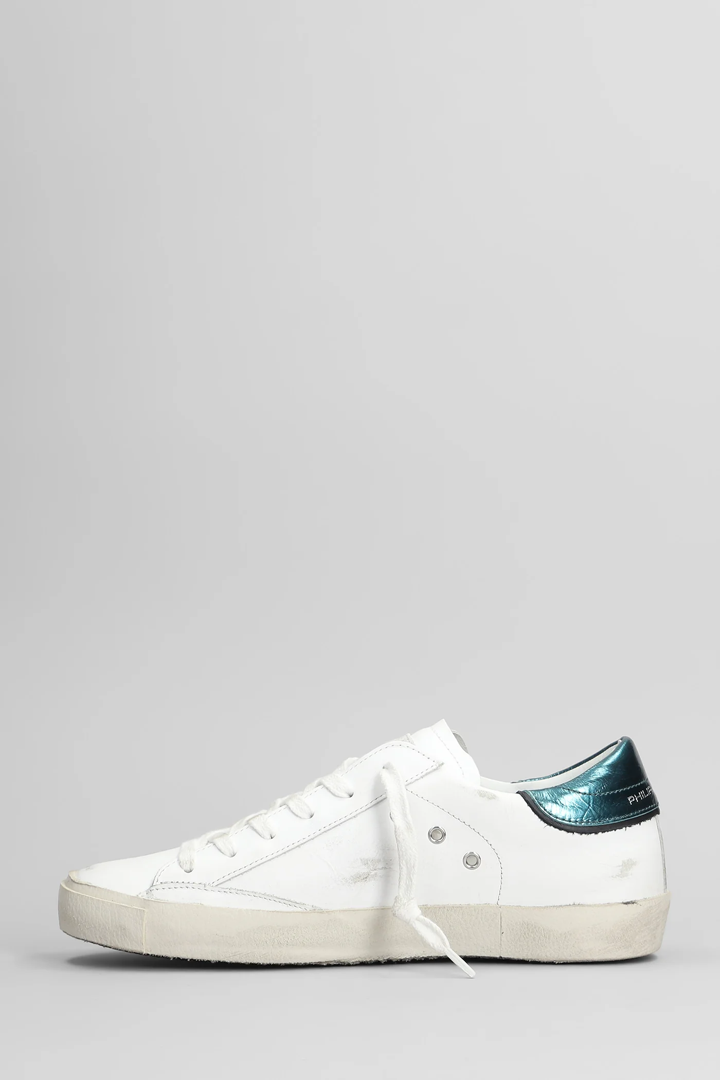 Prsx Low Sneakers in white leather - Image 3