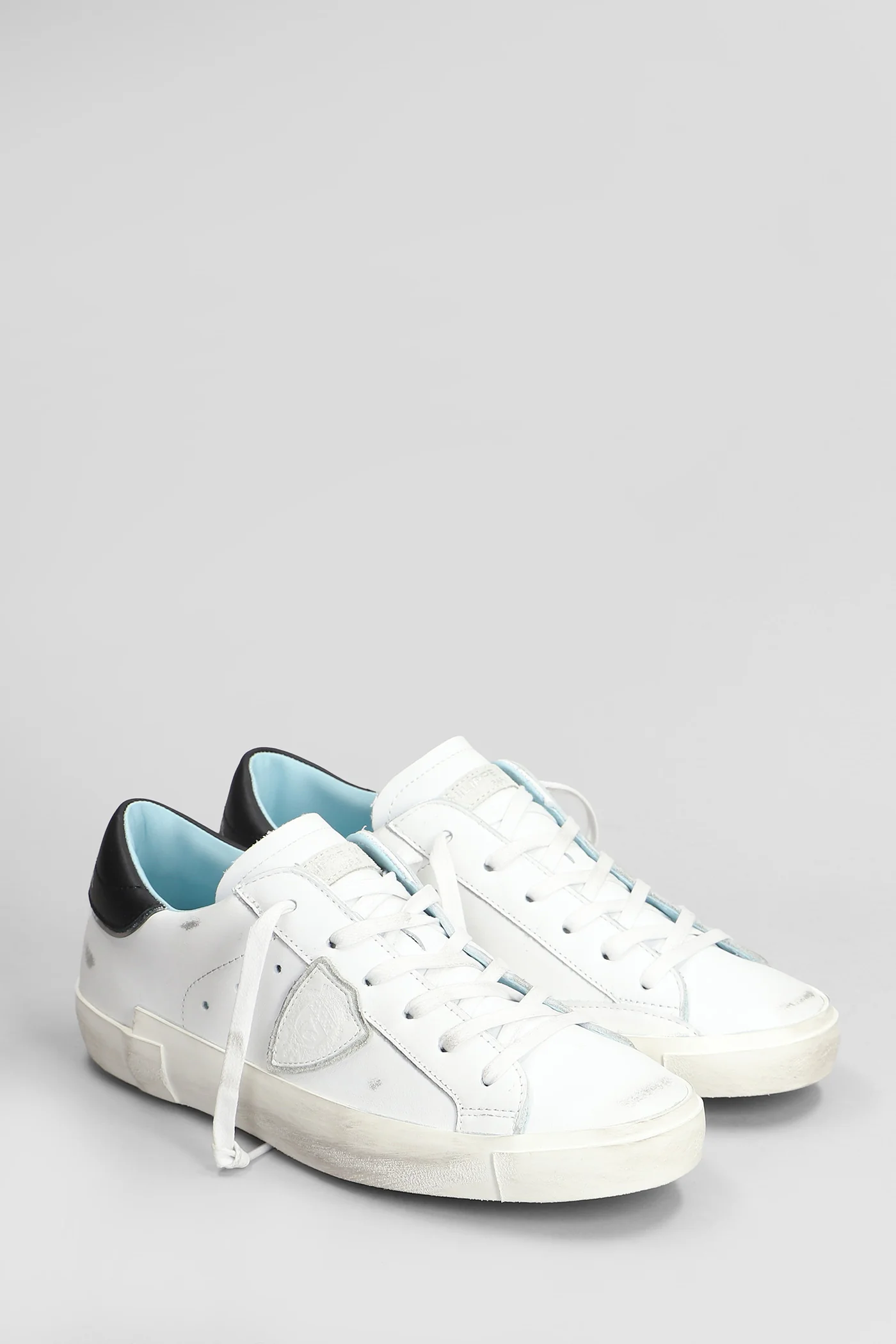 Prsx Low Sneakers in white leather - Image 2