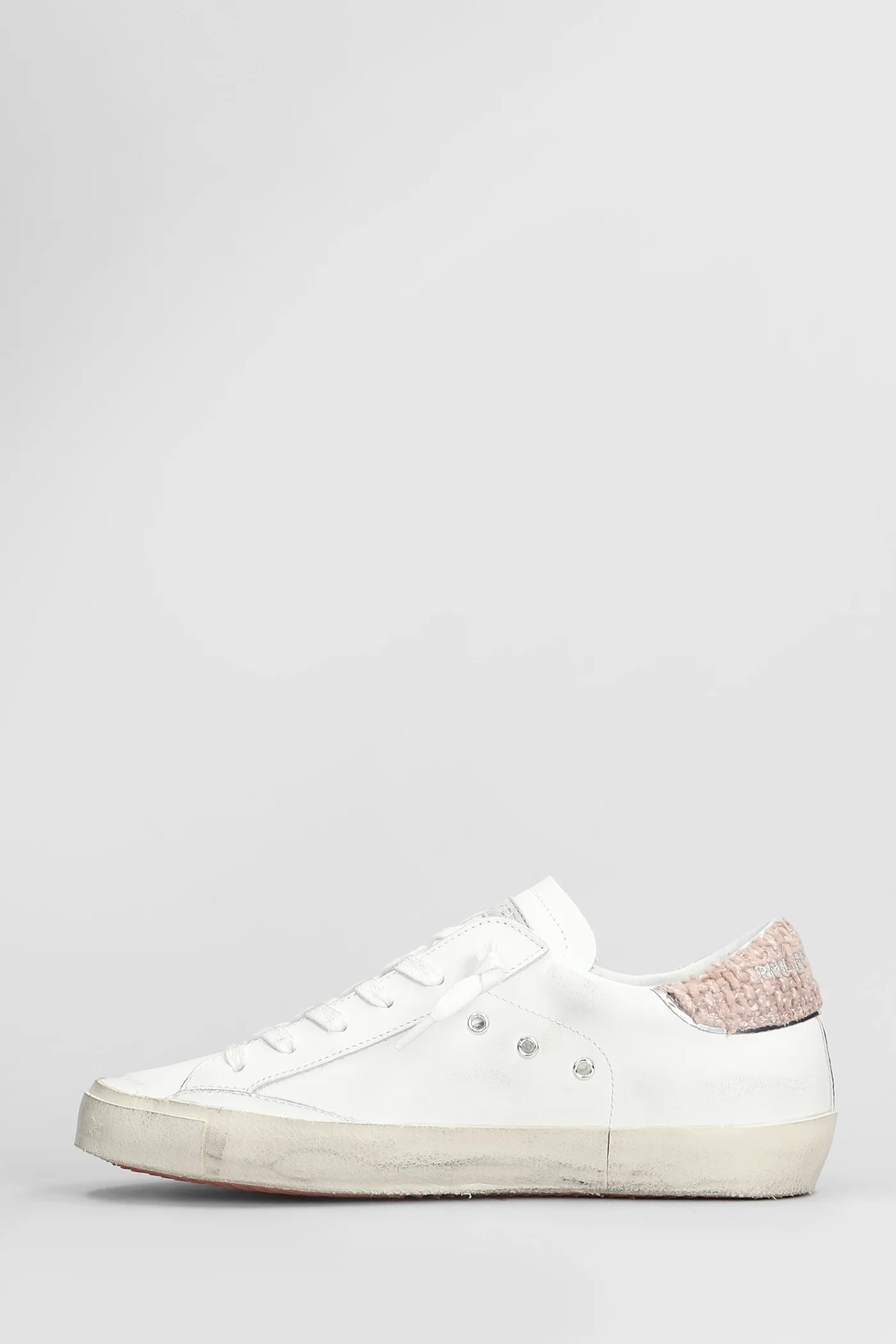 Prsx Low Sneakers in white leather - Image 3