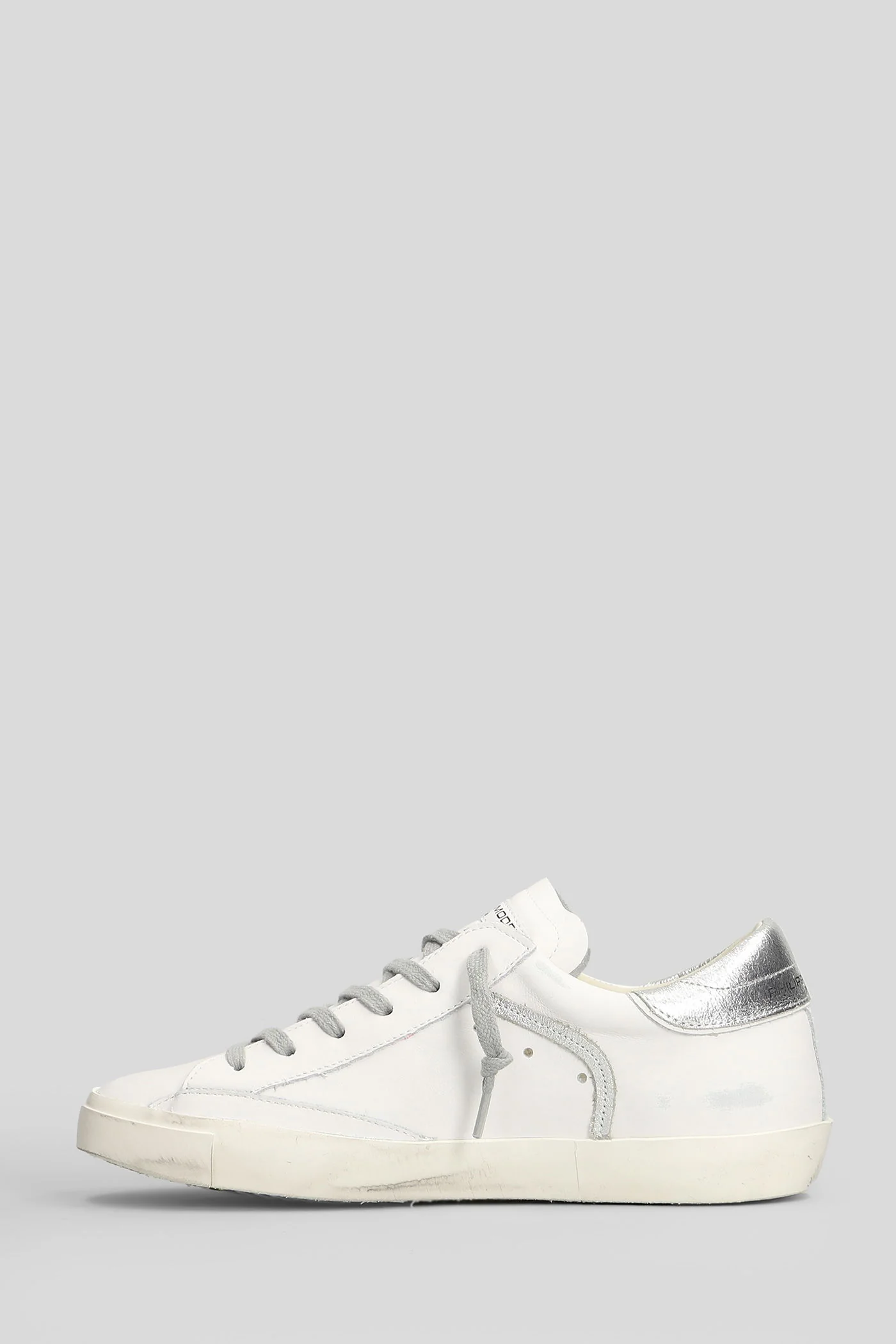 Prsx Low Sneakers in white leather - Image 3