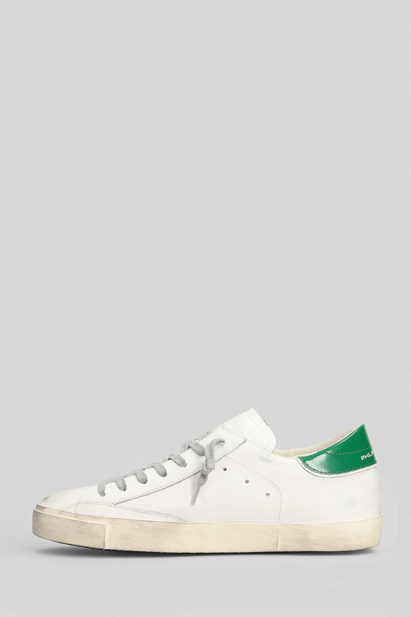 Prsx Low Sneakers in white leather - Image 3