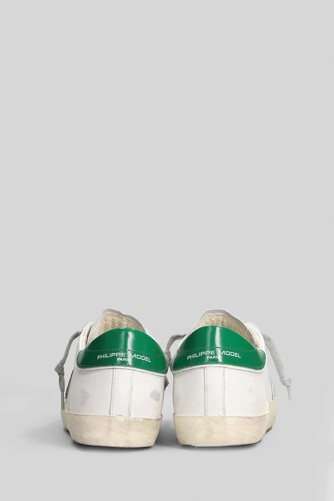 Prsx Low Sneakers in white leather - Image 4