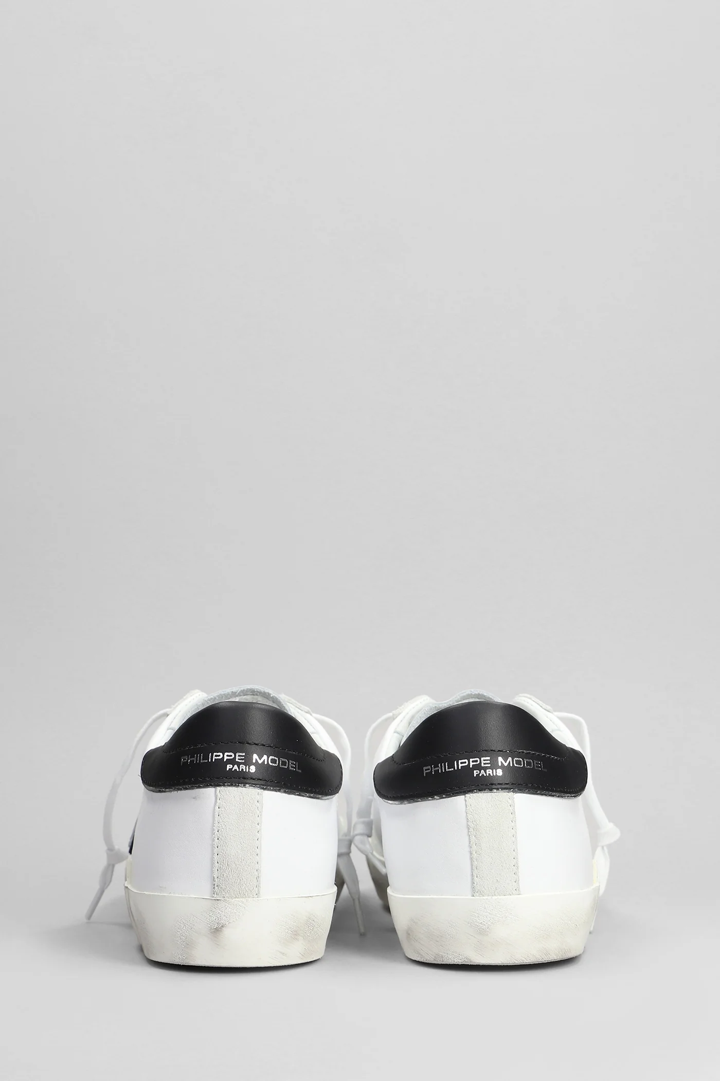 Prsx Low Sneakers in white leather - Image 4