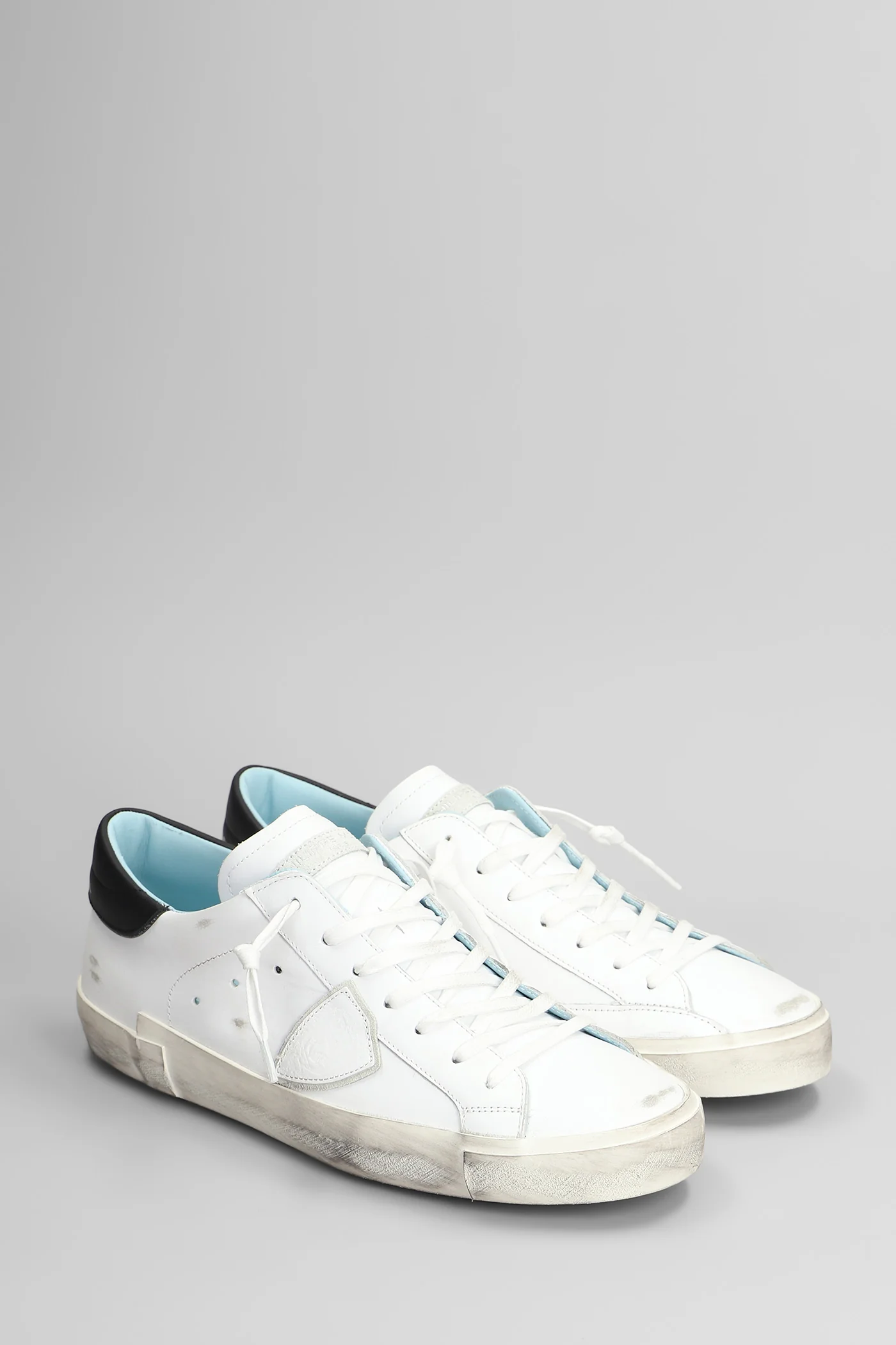 Prsx Low Sneakers in white leather - Image 2