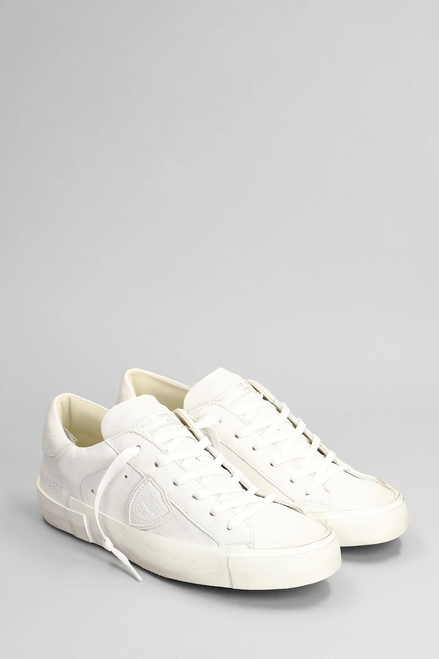 Prsx Sneakers in white leather - Image 2
