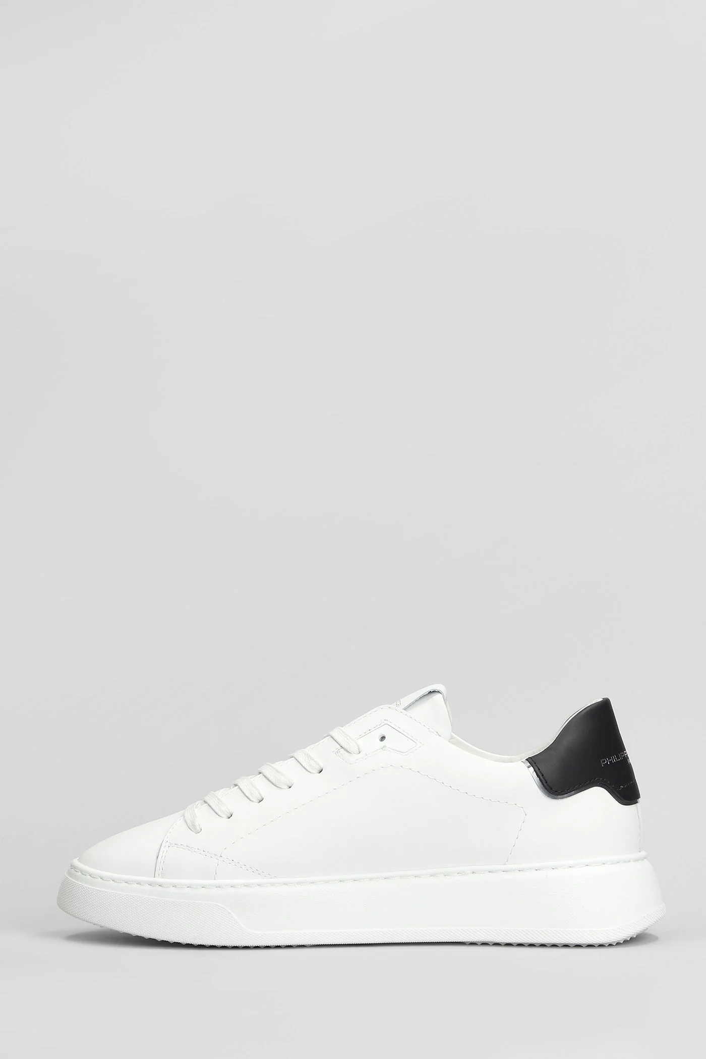 Temp Low Sneakers in white leather - Image 3