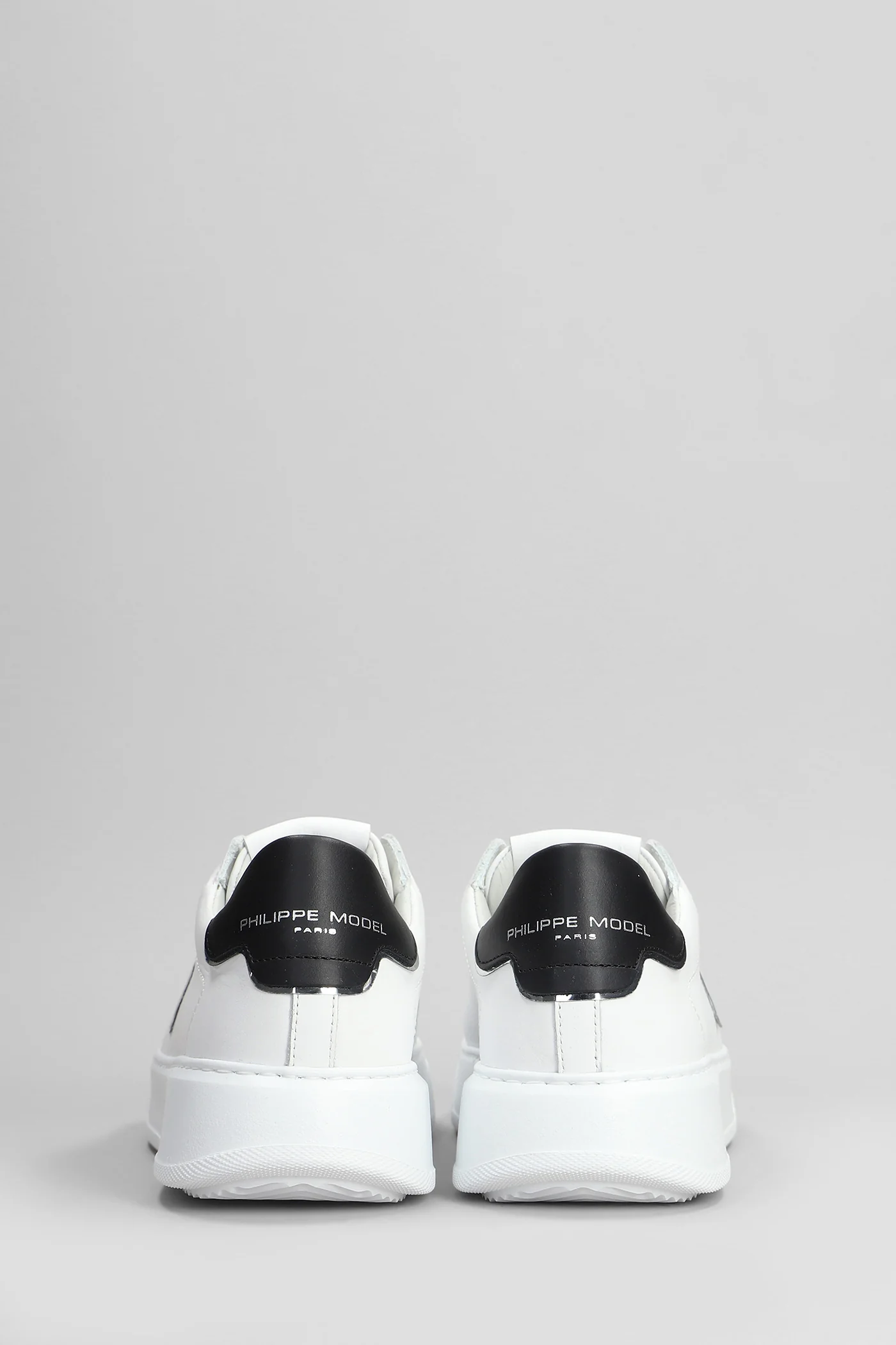 Temple Low Sneakers in white leather - Image 4