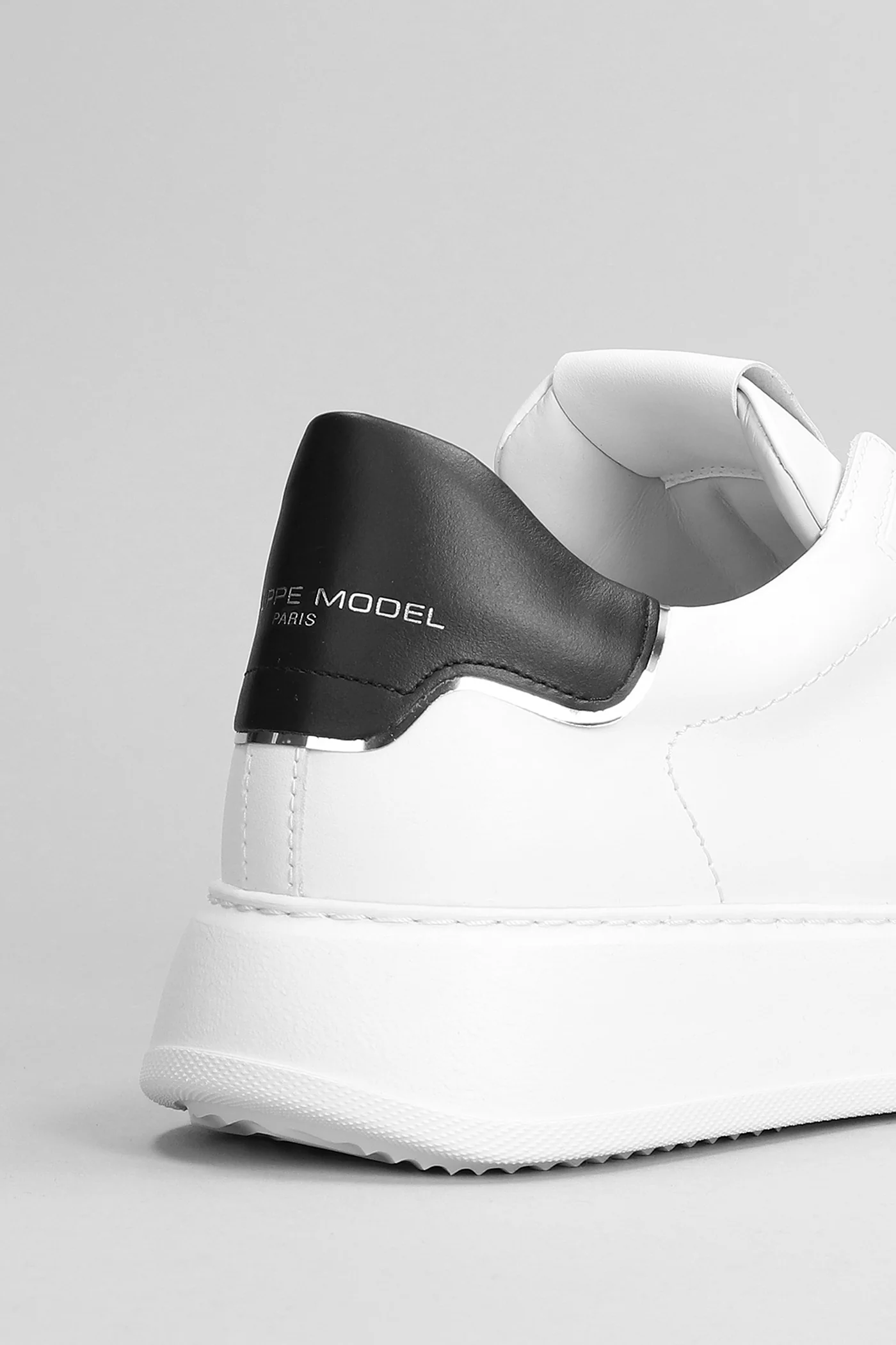 Temple Sneakers in white leather - Image 5