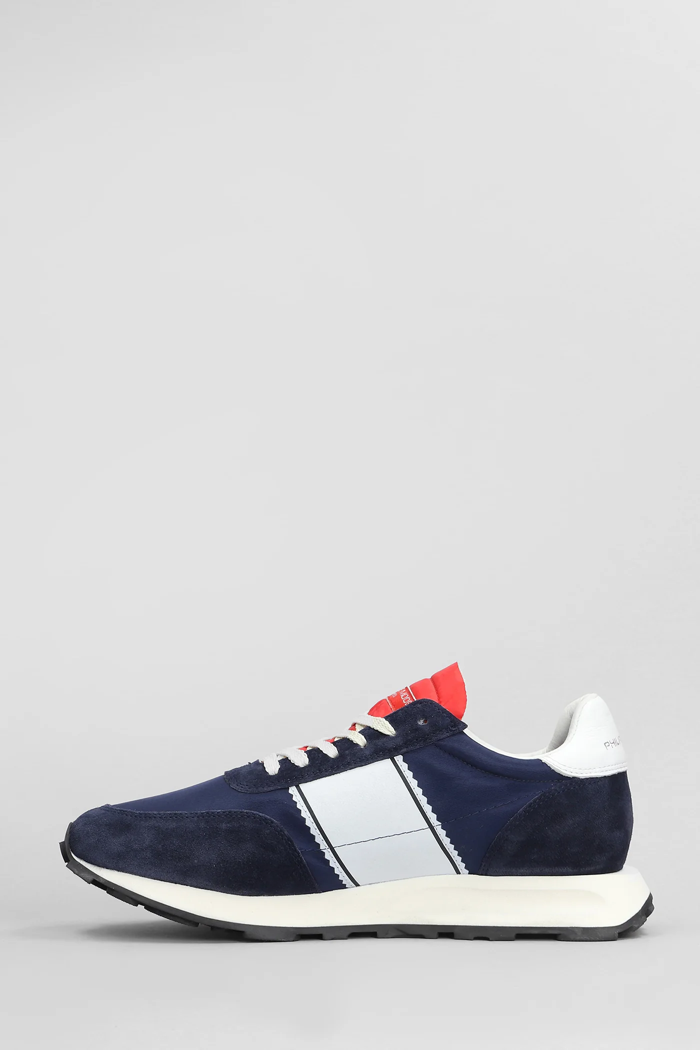Tour Low Sneakers in blue Suede and fabric - Image 3