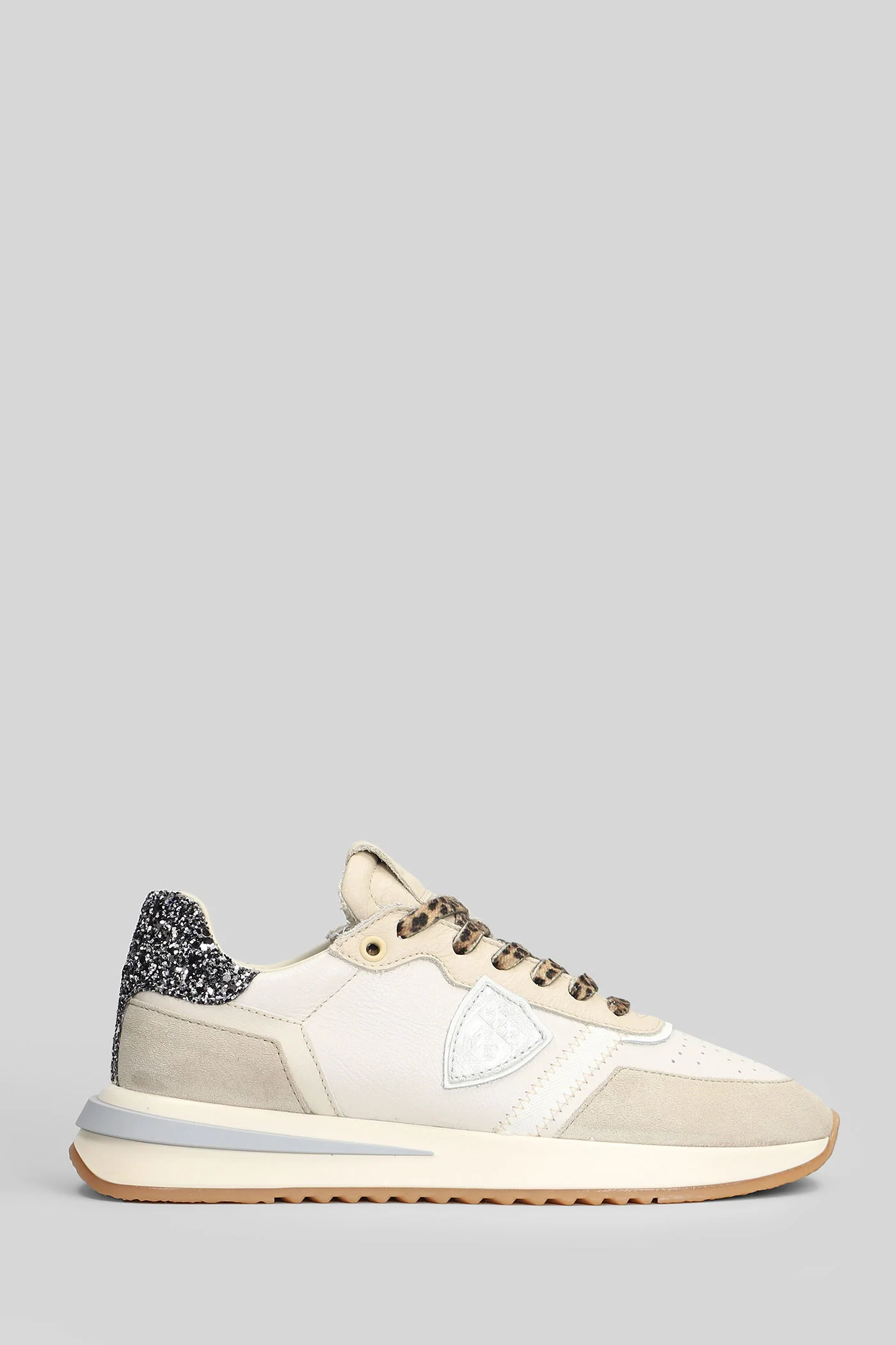 Tropez 2.1 Low Sneakers in beige leather and fabric