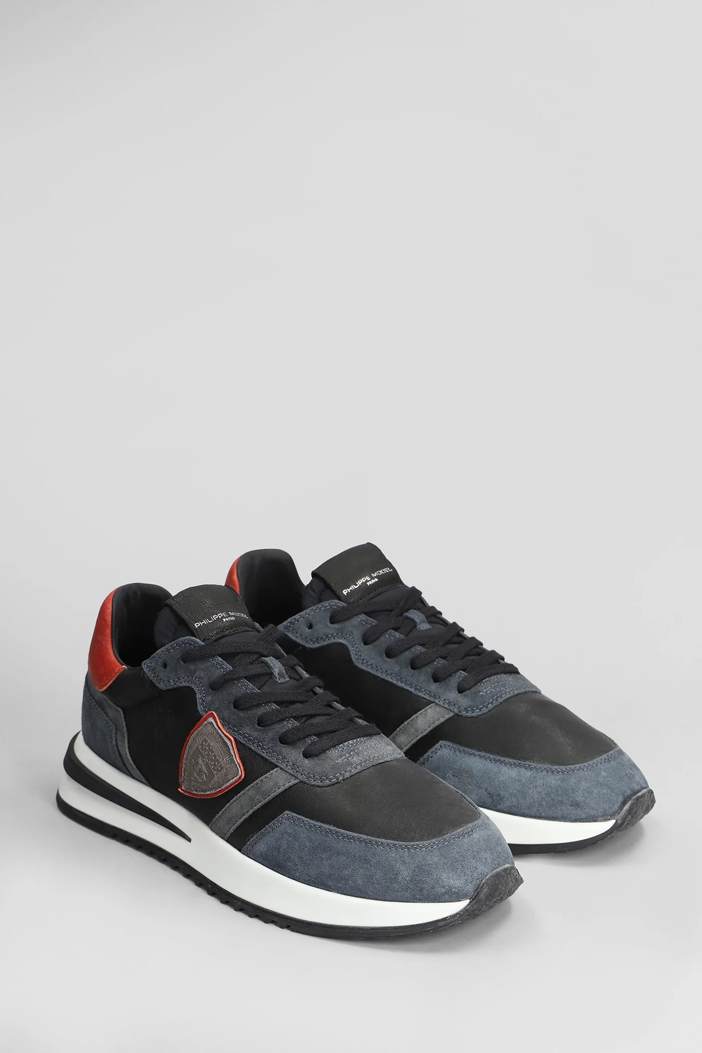Tropez 2.1 Low Sneakers in black suede and leather - Image 2