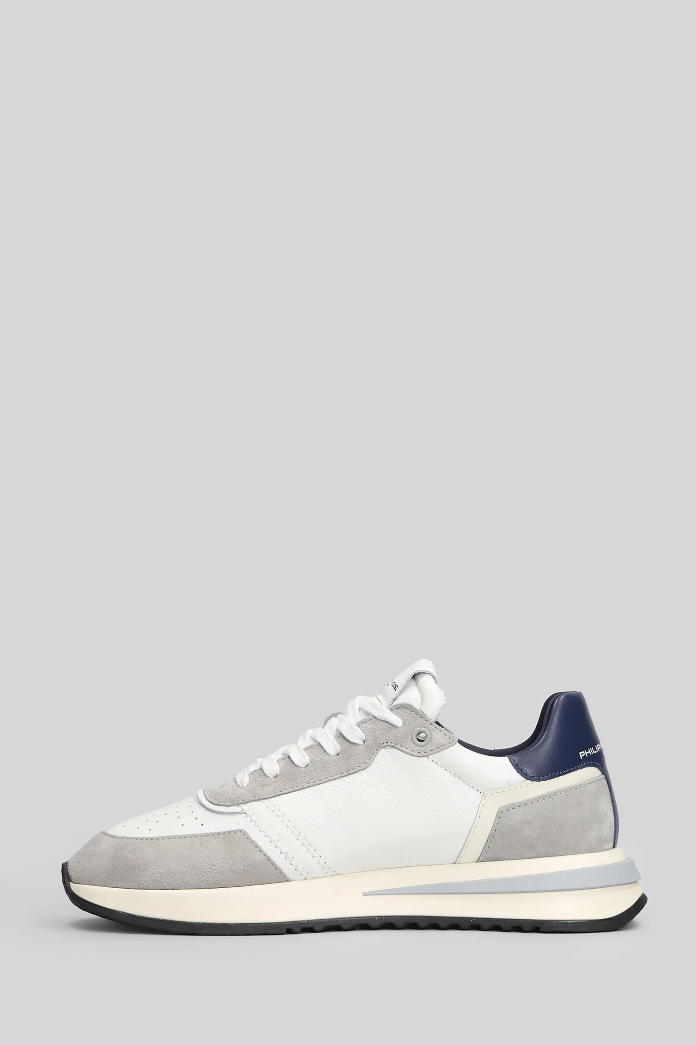 Tropez 2.1 Low Sneakers in white suede and leather - Image 3