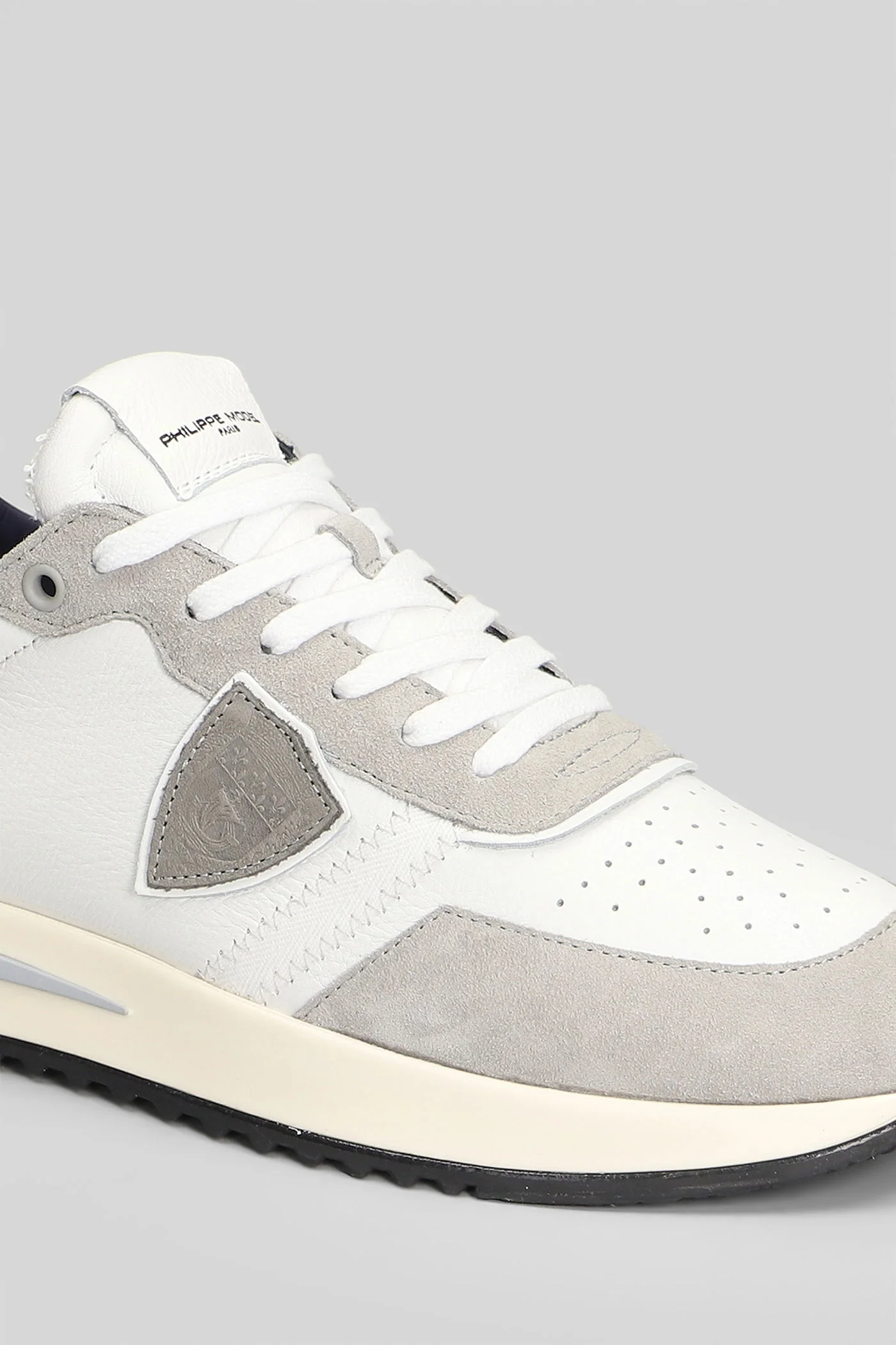 Tropez 2.1 Low Sneakers in white suede and leather - Image 5
