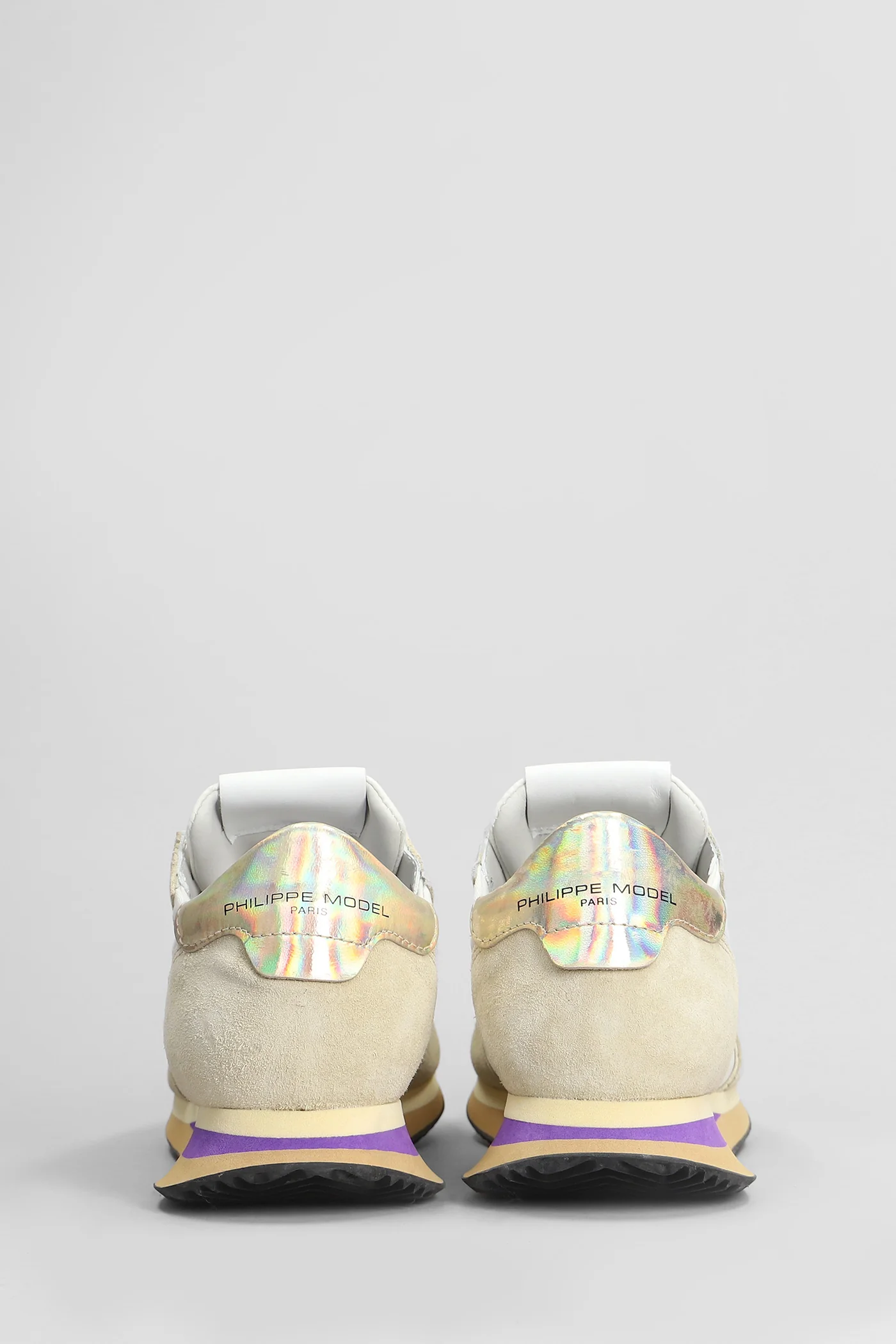 Trpx Low Sneakers in beige Suede and fabric - Image 4