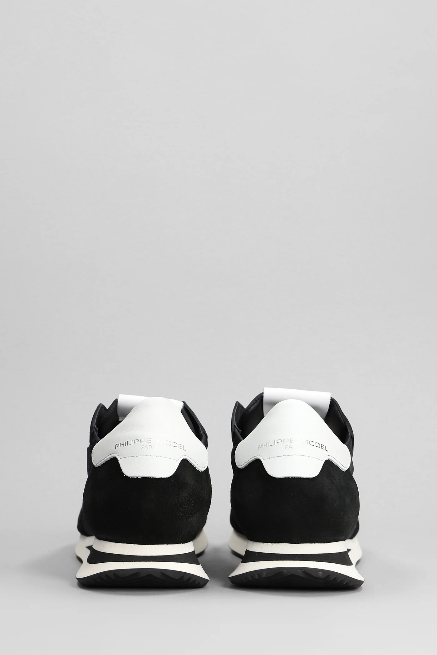 Trpx Low Sneakers in black Suede and fabric - Image 4