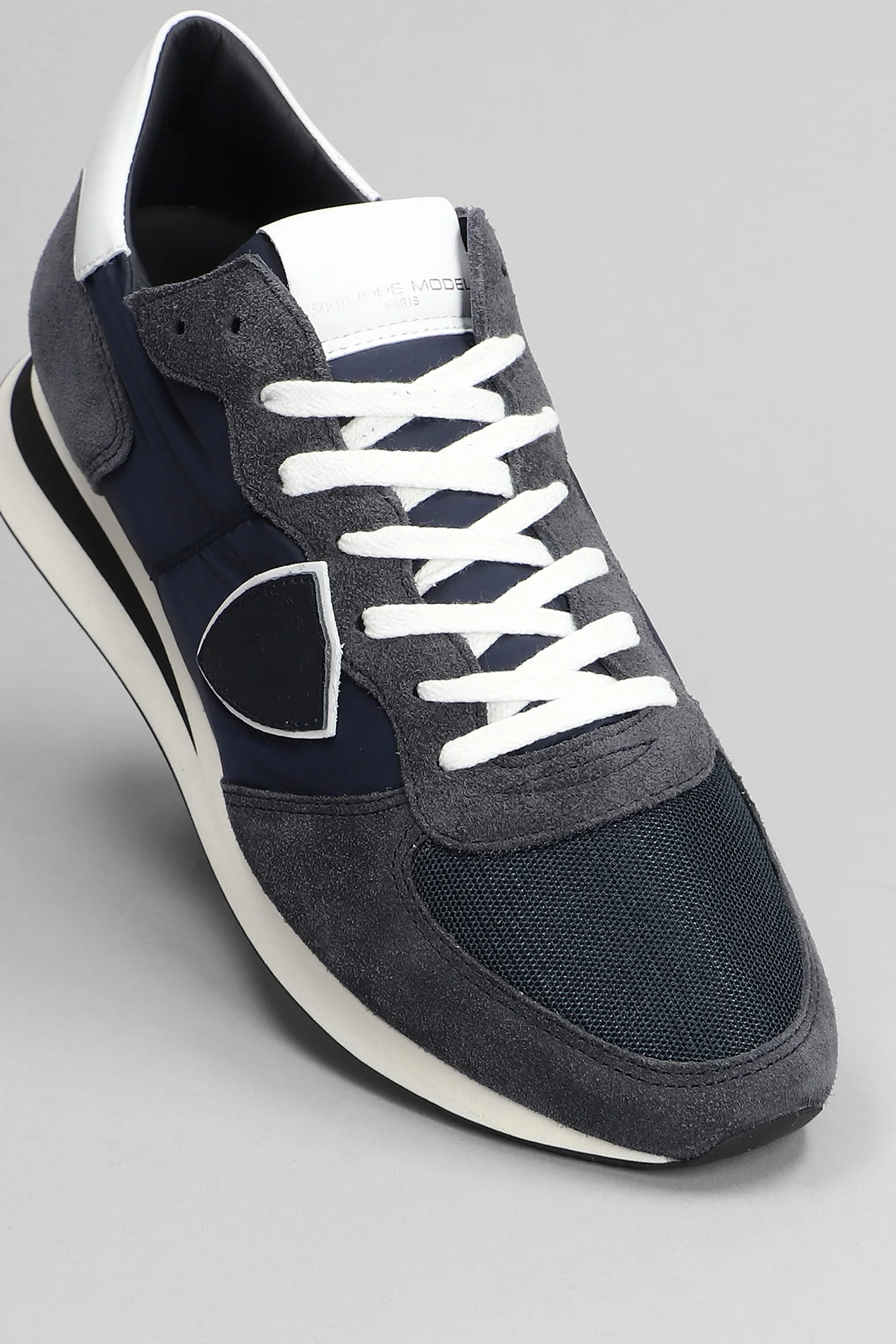 Trpx Low Sneakers in blue Suede and fabric - Image 5